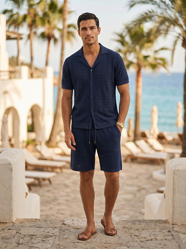 Esquire Short Set – Navy