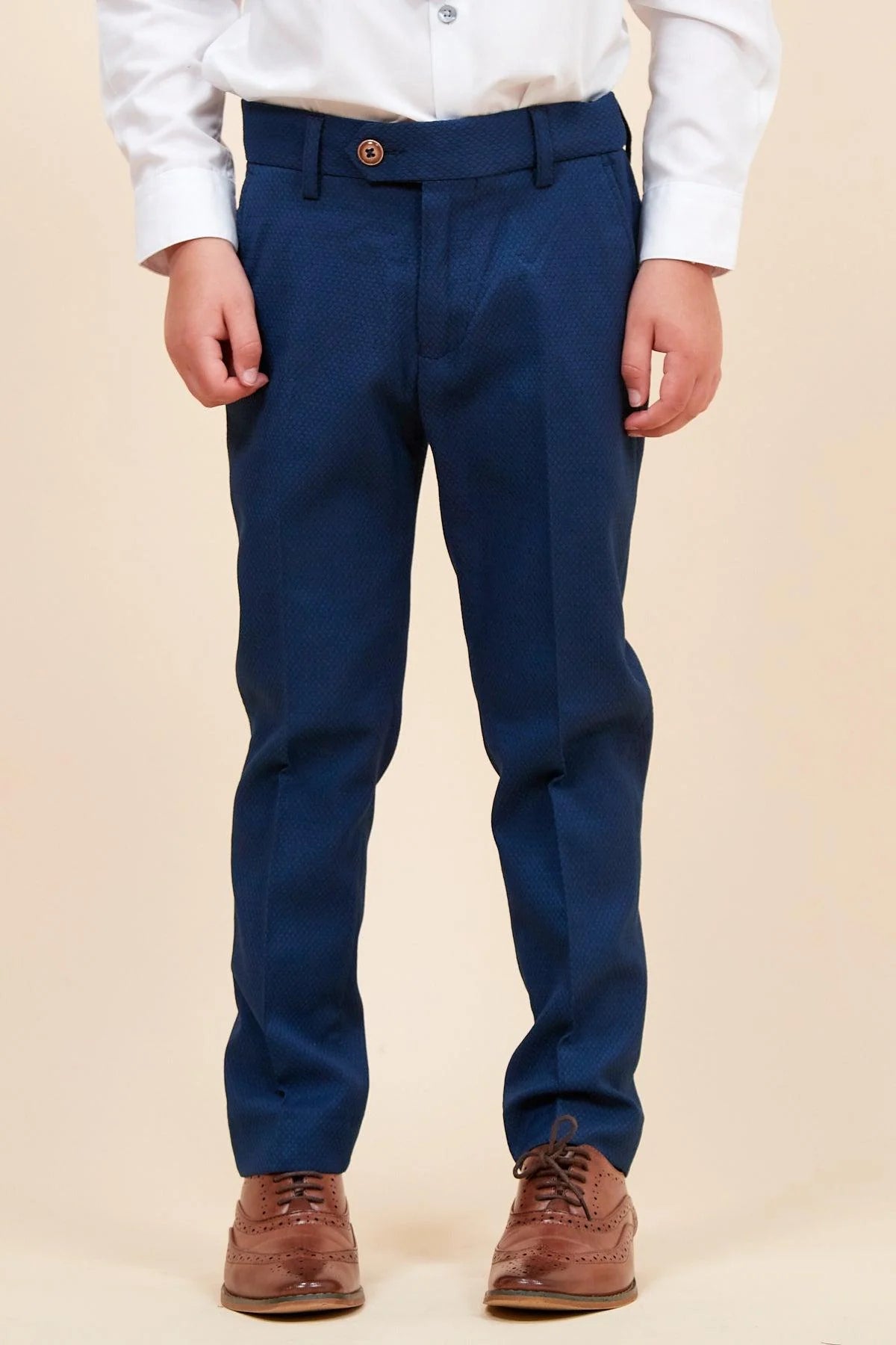 Max - Childrens Royal Blue Three Piece Suit