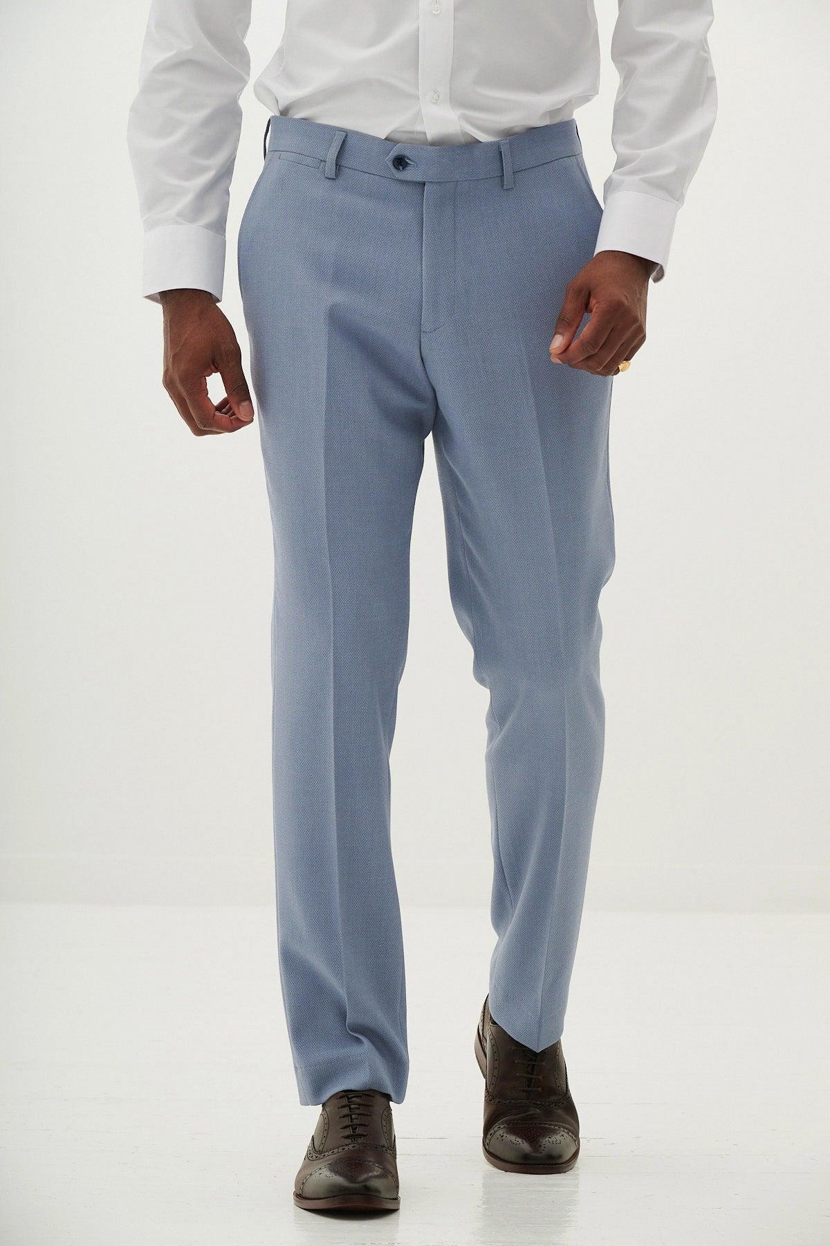 HM5 - Sky Blue Tailored Trousers