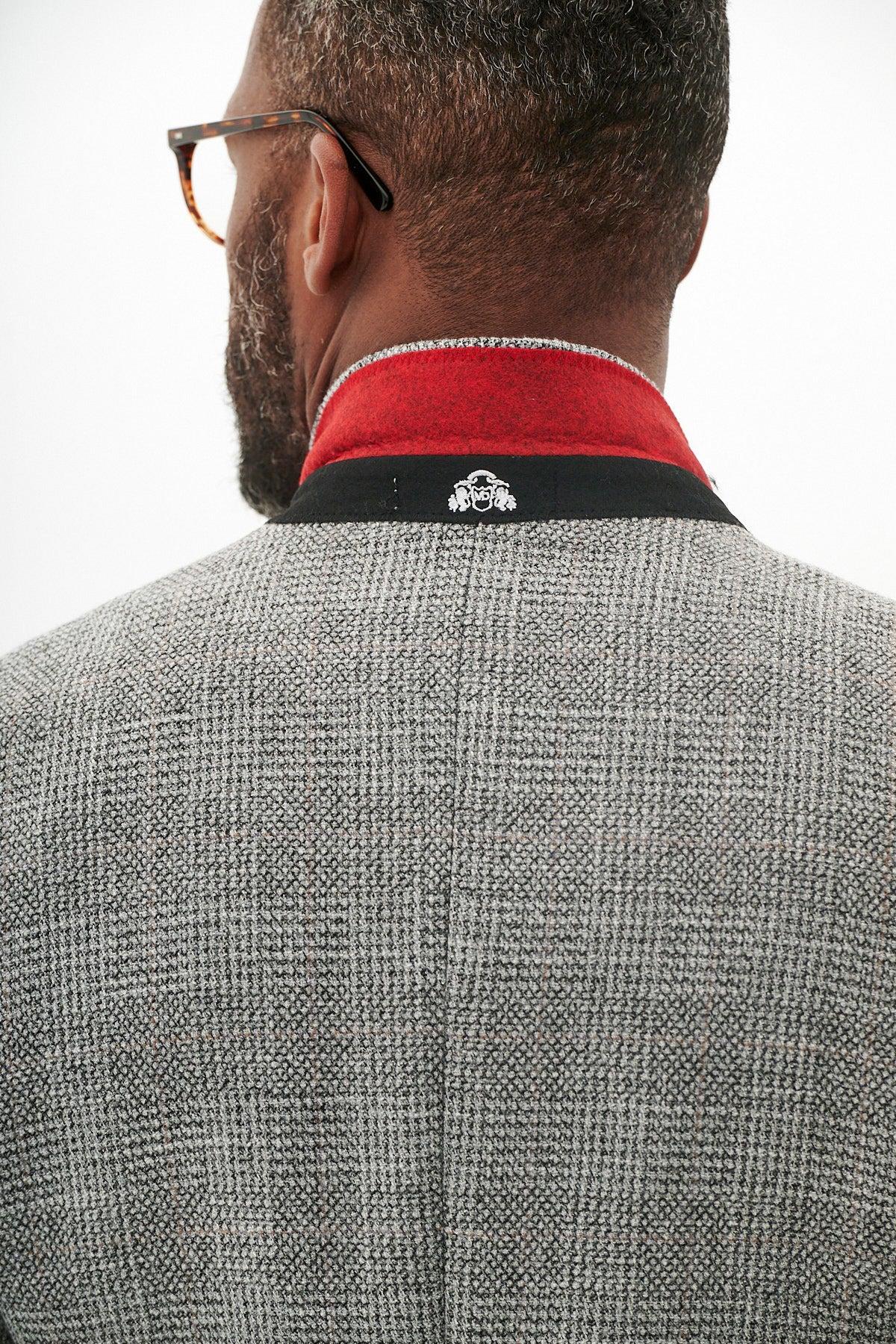 KRIS - Silver Grey Tweed Three Piece Suit