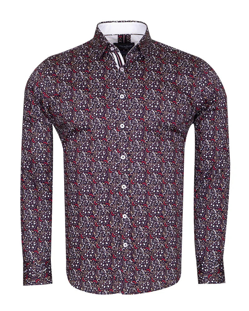 Floral Print Pure Cotton Shirt