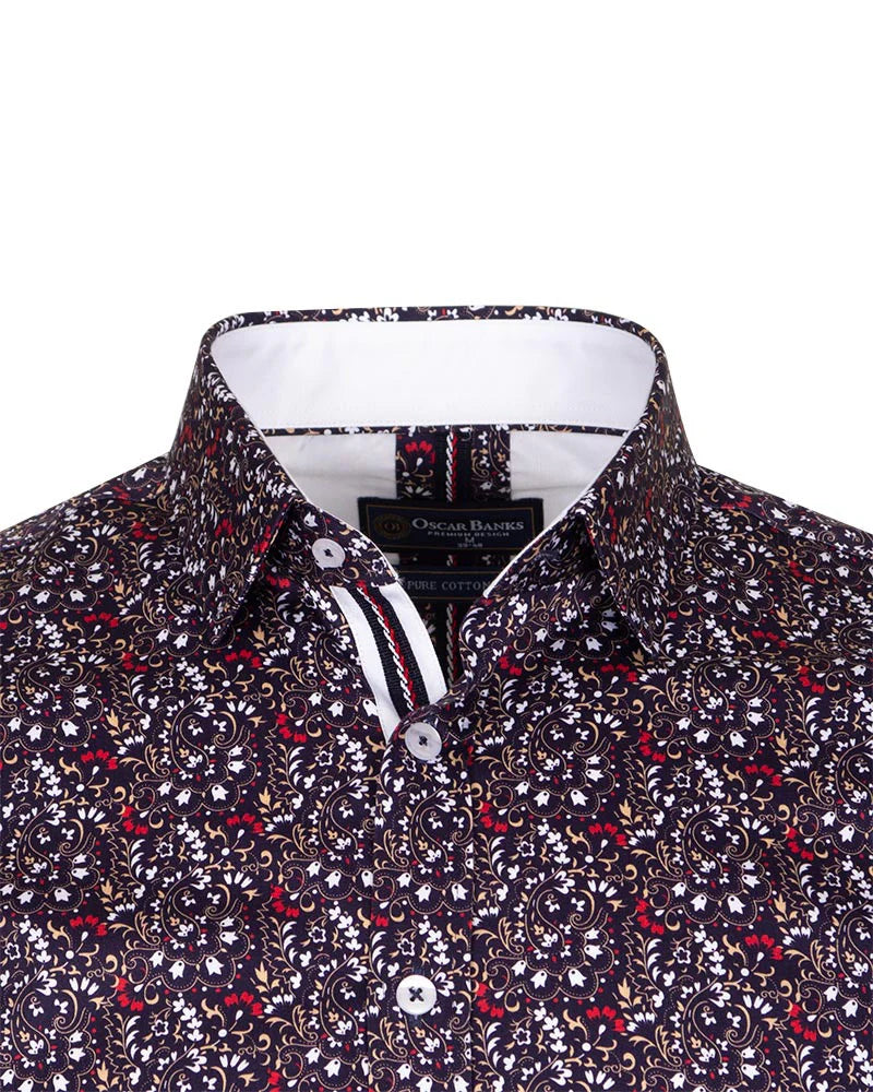 Floral Print Pure Cotton Shirt