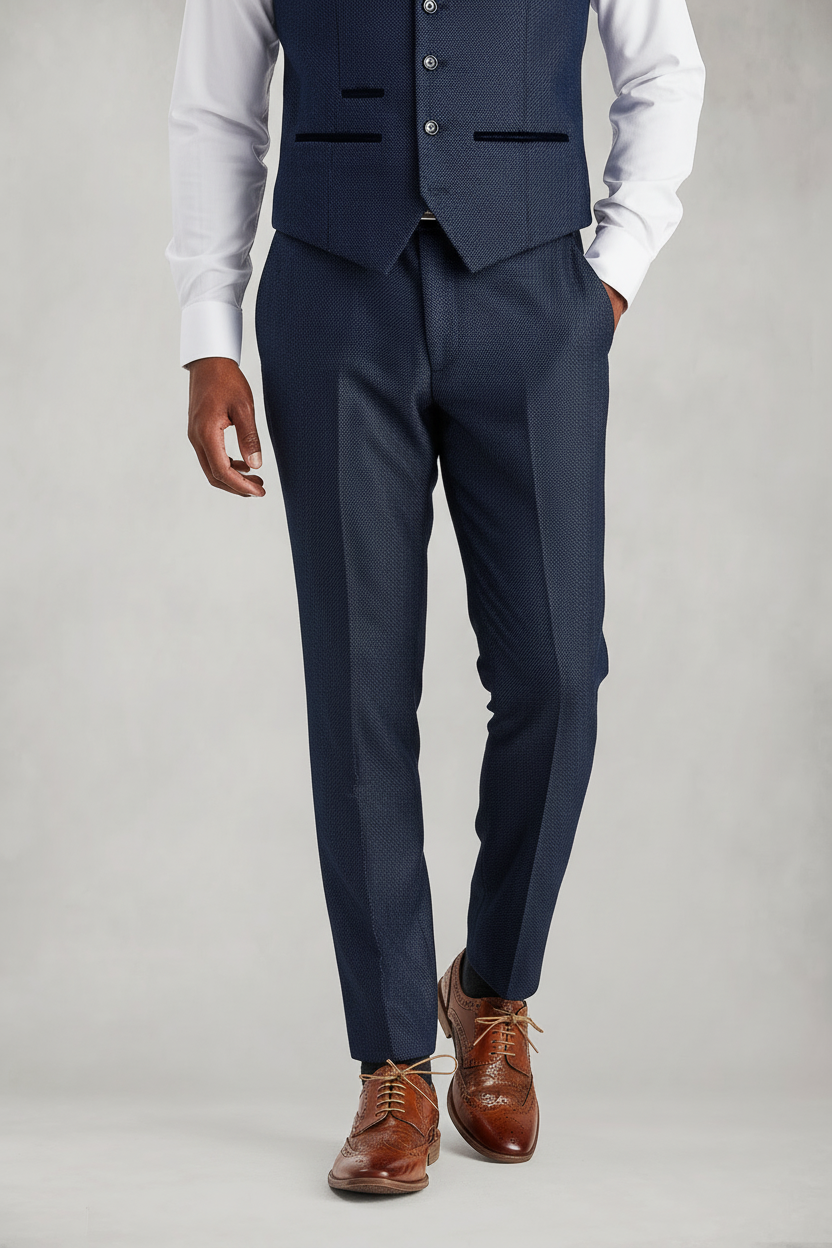 Arthur - Navy Three Piece Suit