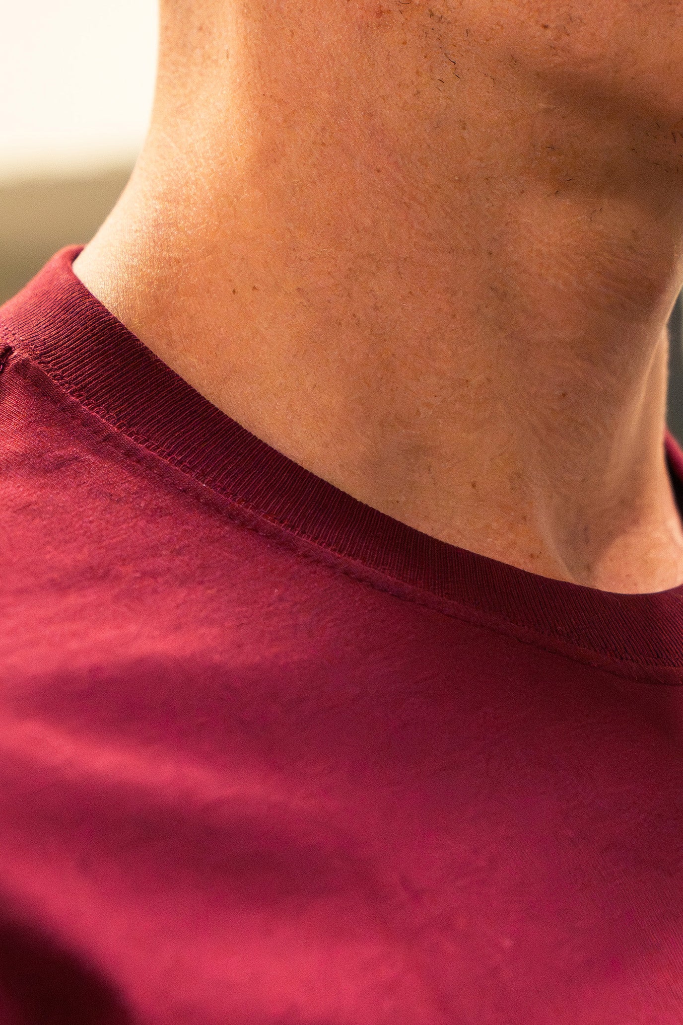 Premium Blank Tee - Burgundy