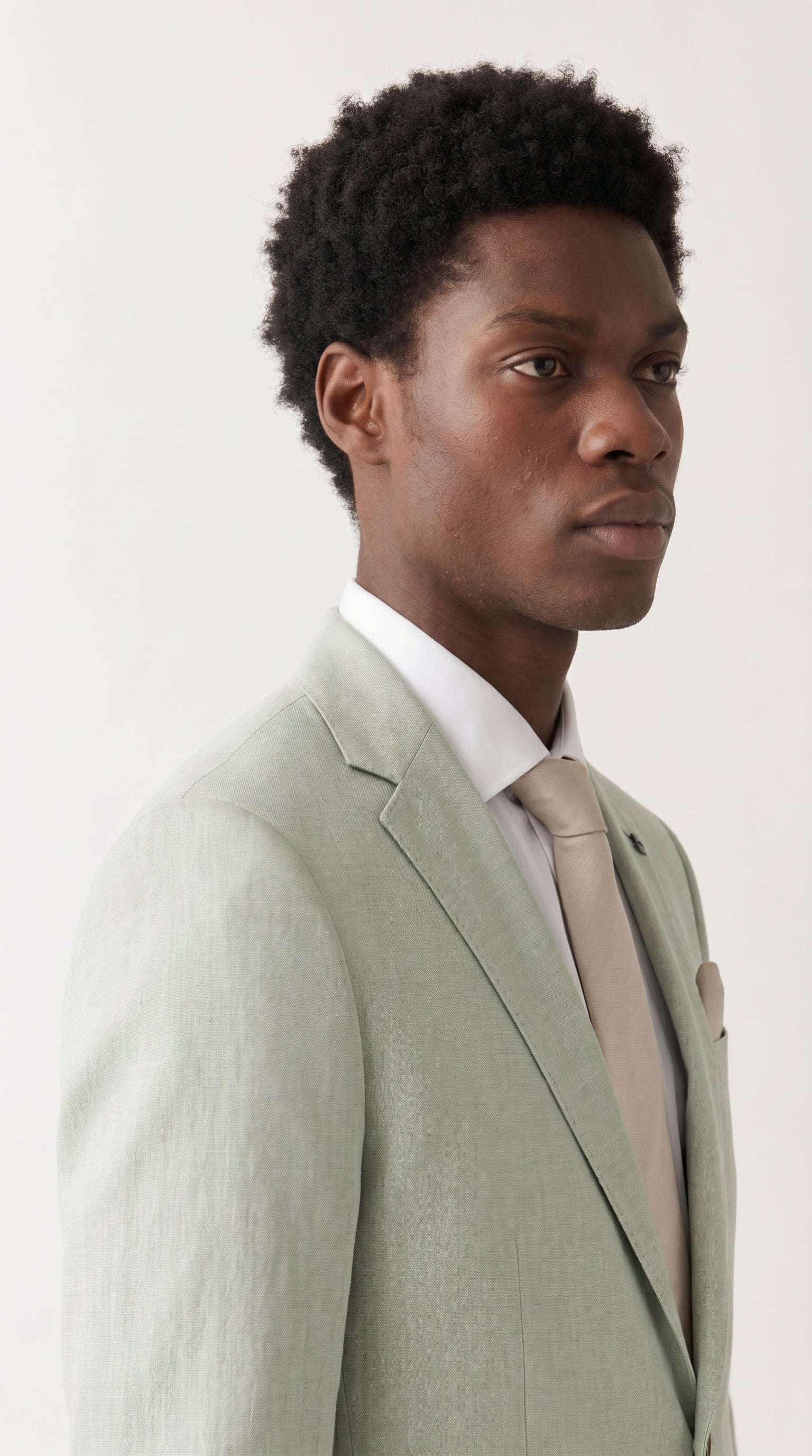 Belmont - Sage Mens Two Piece Suit