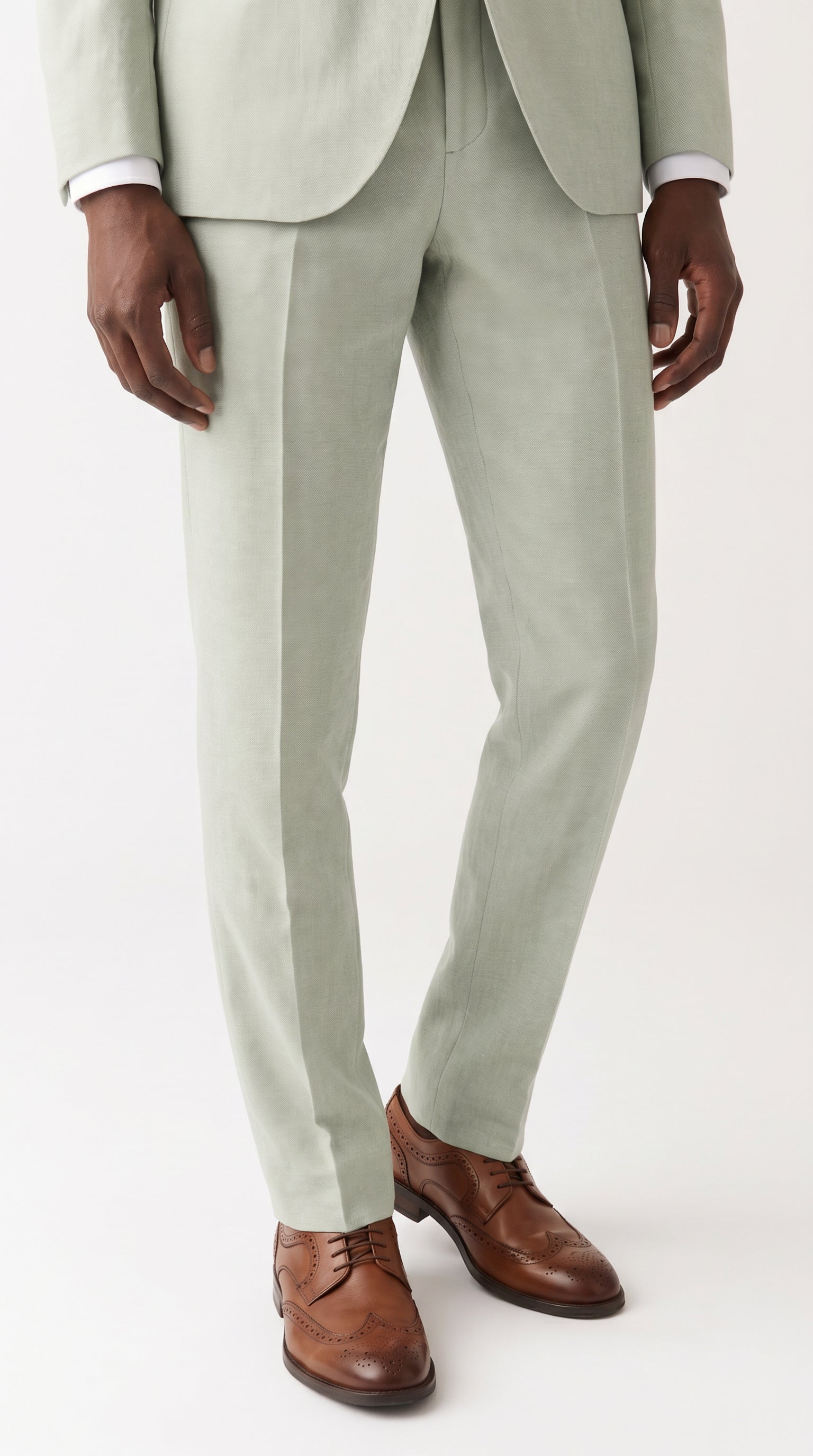 Belmont - Sage Mens Two Piece Suit