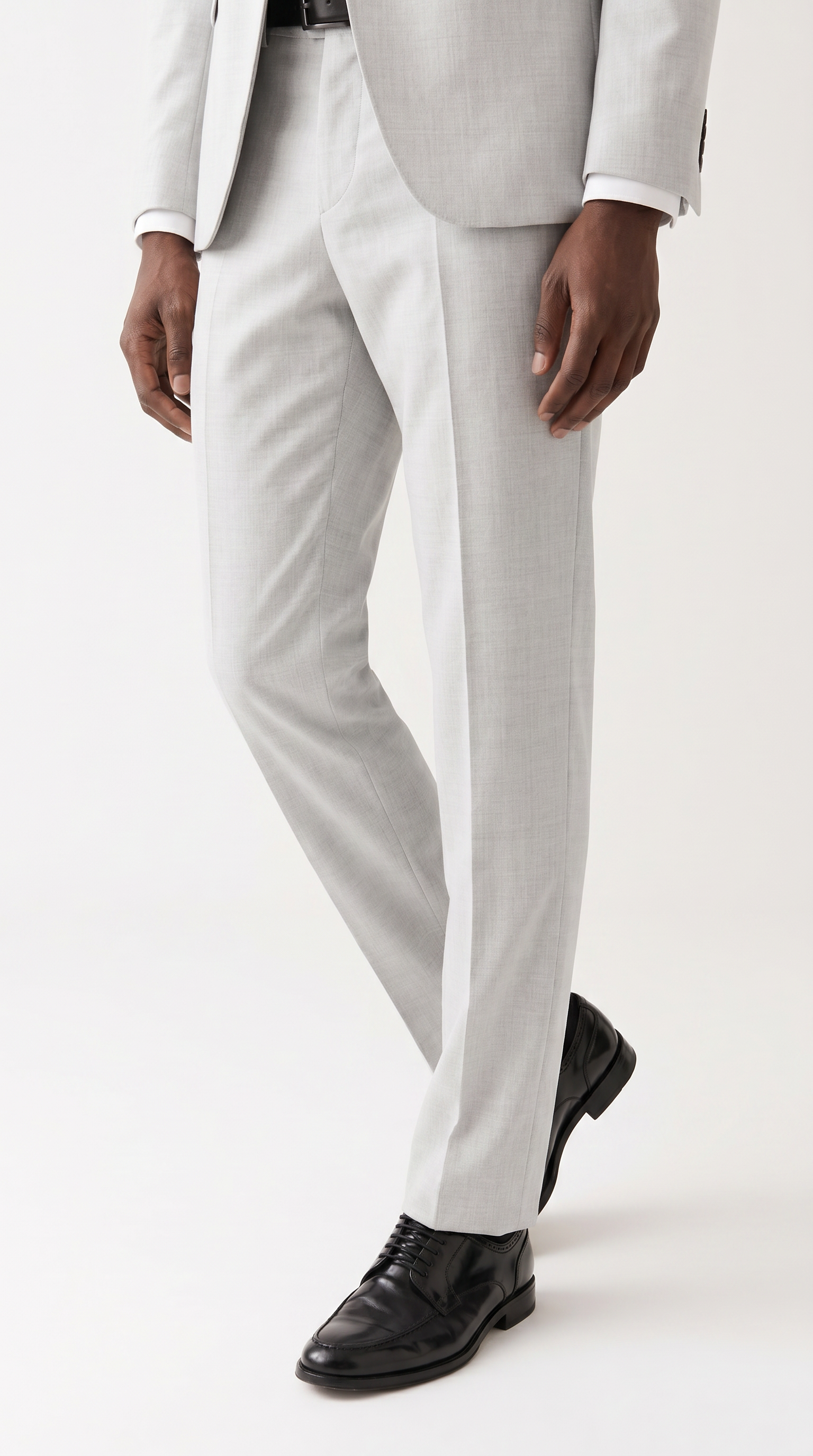 Belmont - Silver Two Piece Suit