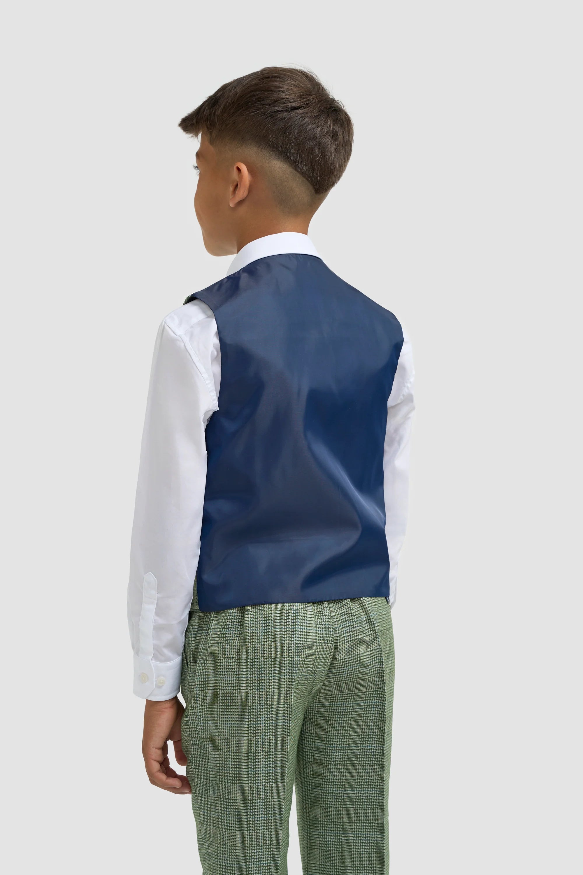 Boys Caridi Sage Three Piece Suit