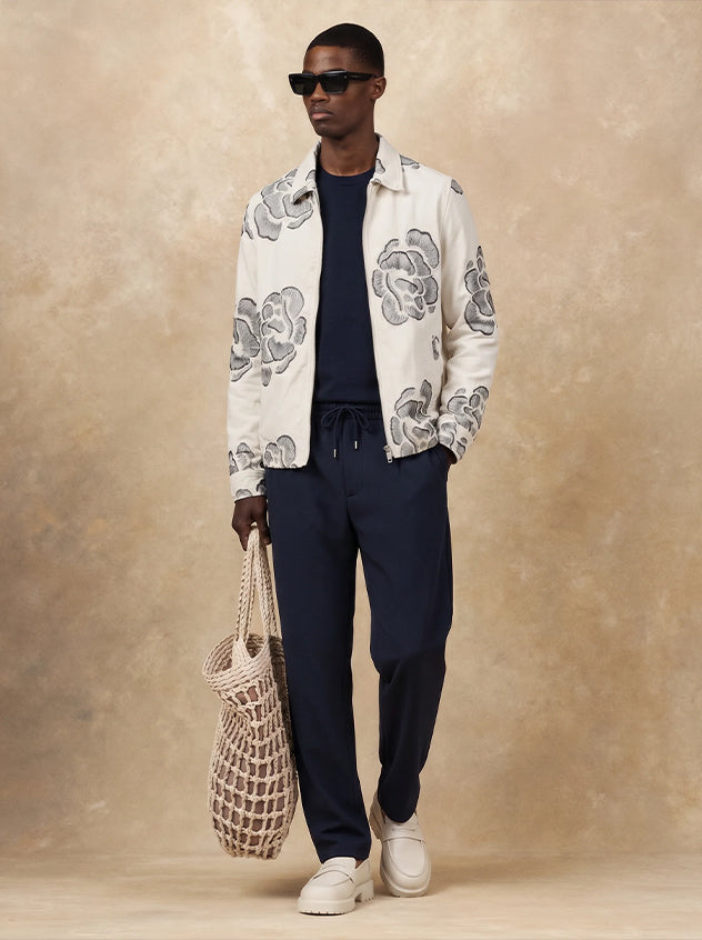 Esquire SS26 Light Weight Jacket (Beige/Black)
