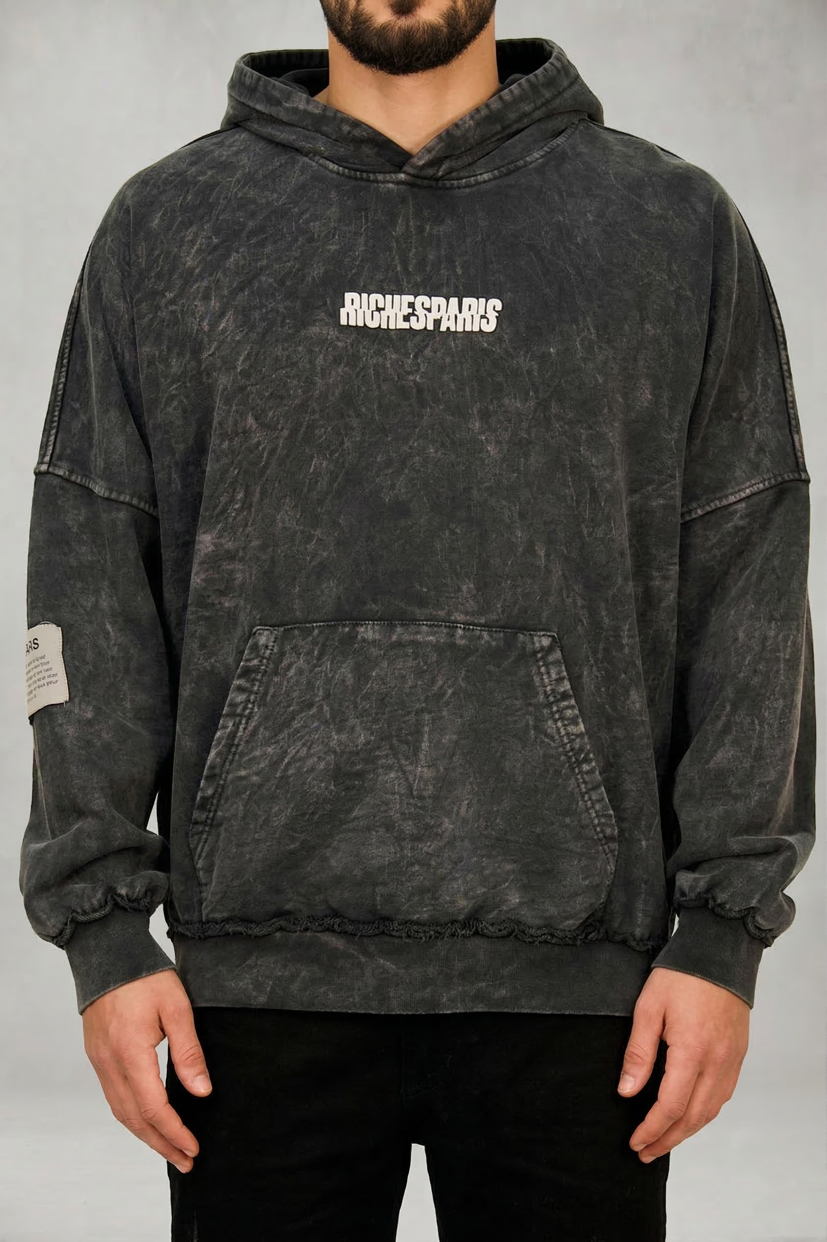 Riches Paris Back-Print Hoodie