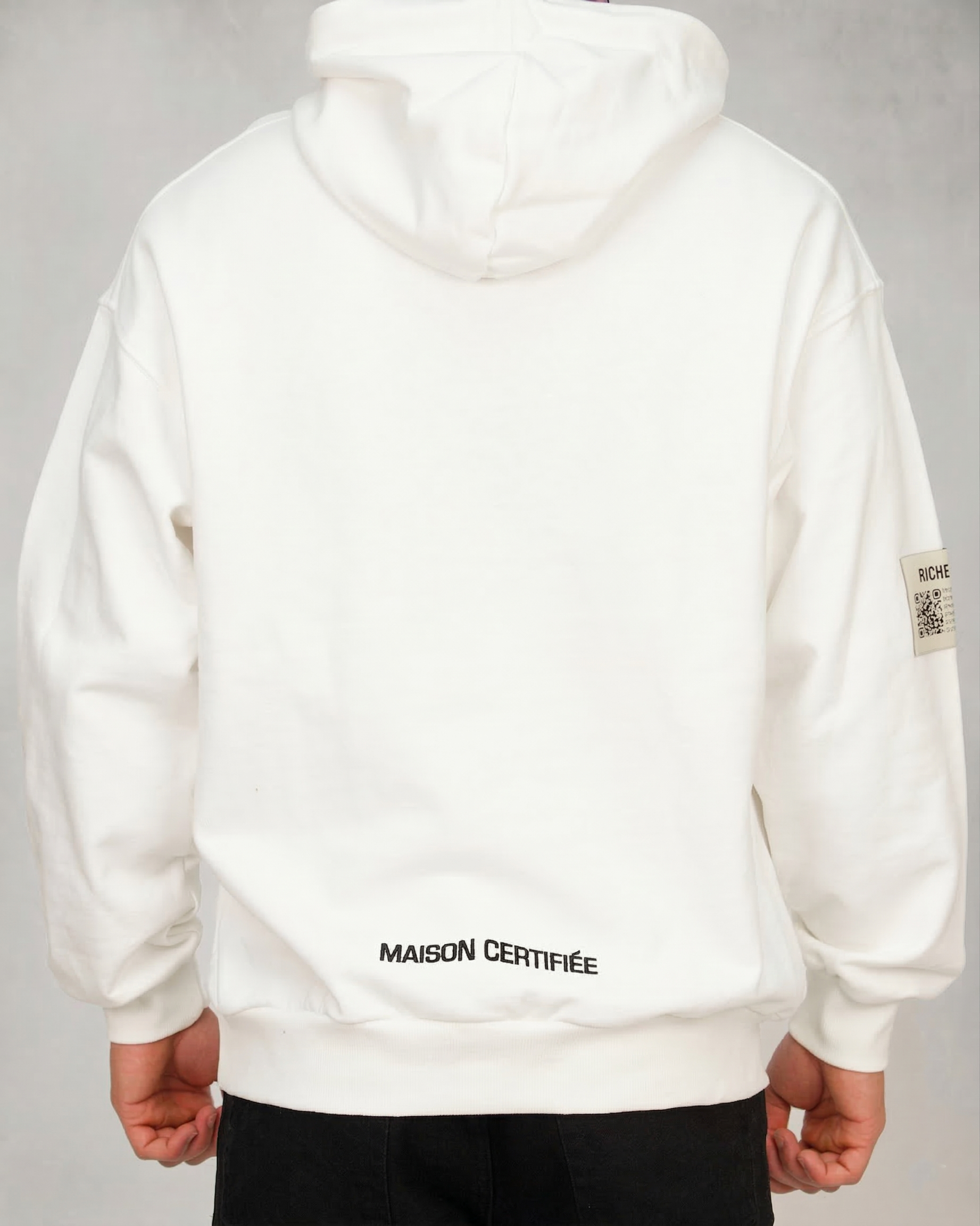 007 Patchwork Graphic Hoodie