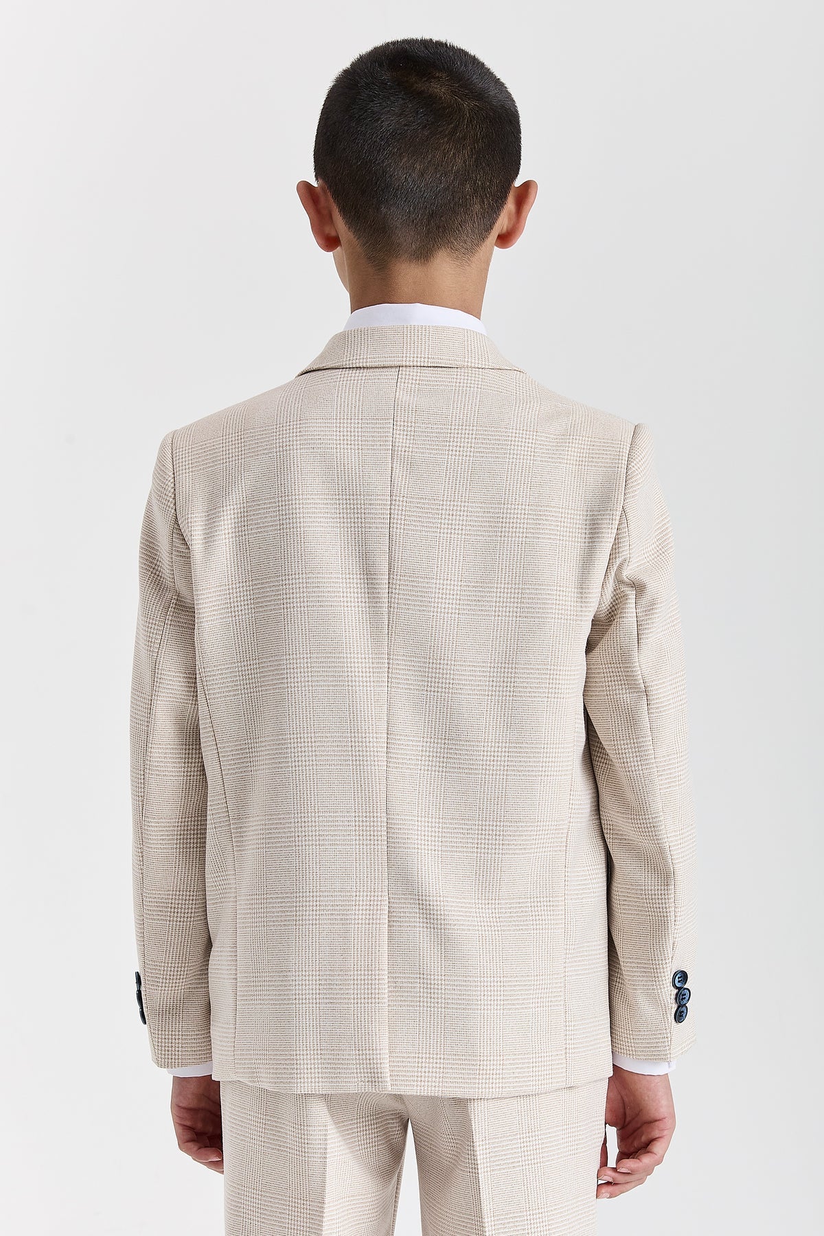 DEVICE - BOY'S REGENT CREAM THREE PIECE SUIT