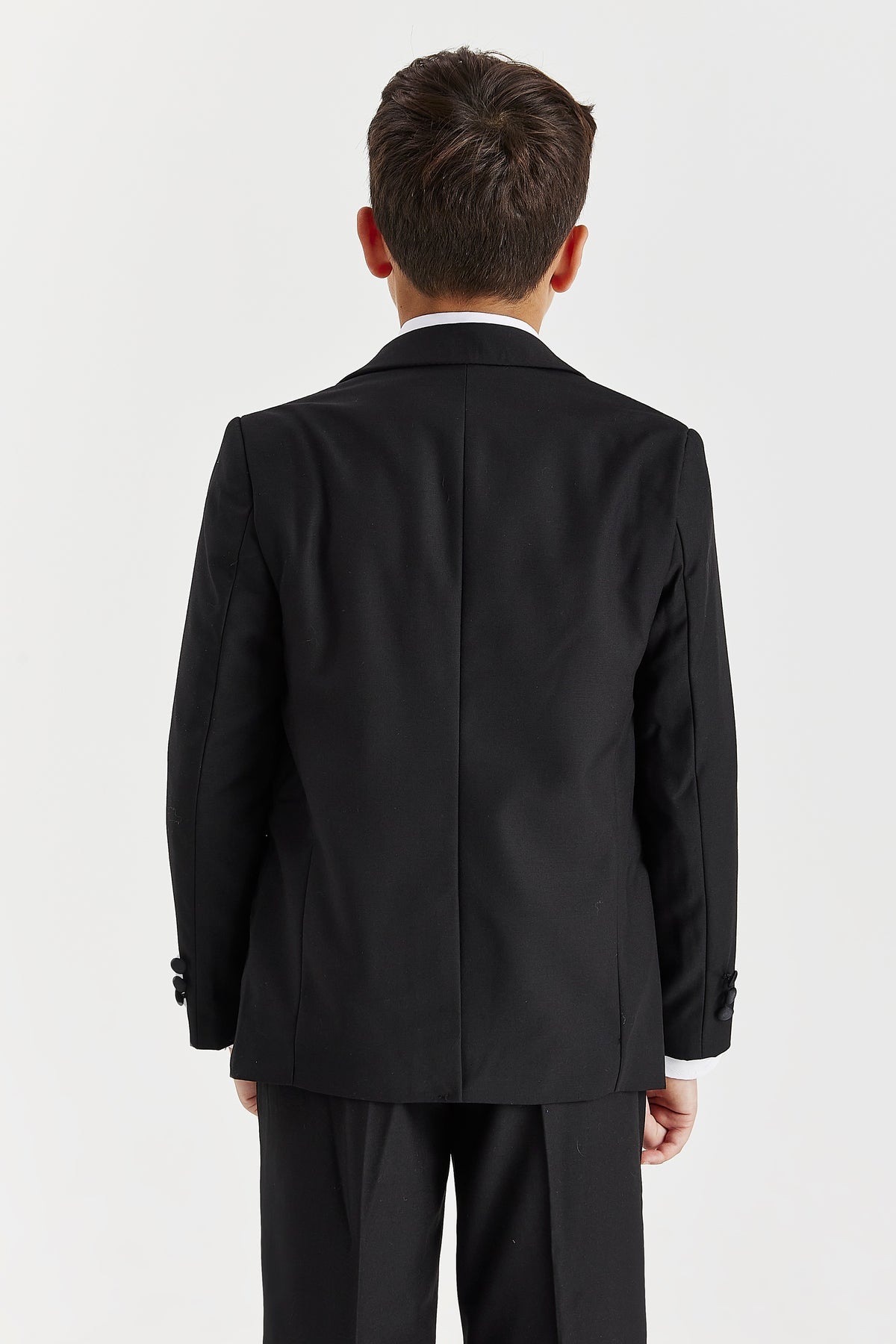 DEVICE - BOY'S HARRY BLACK THREE PIECE SUIT