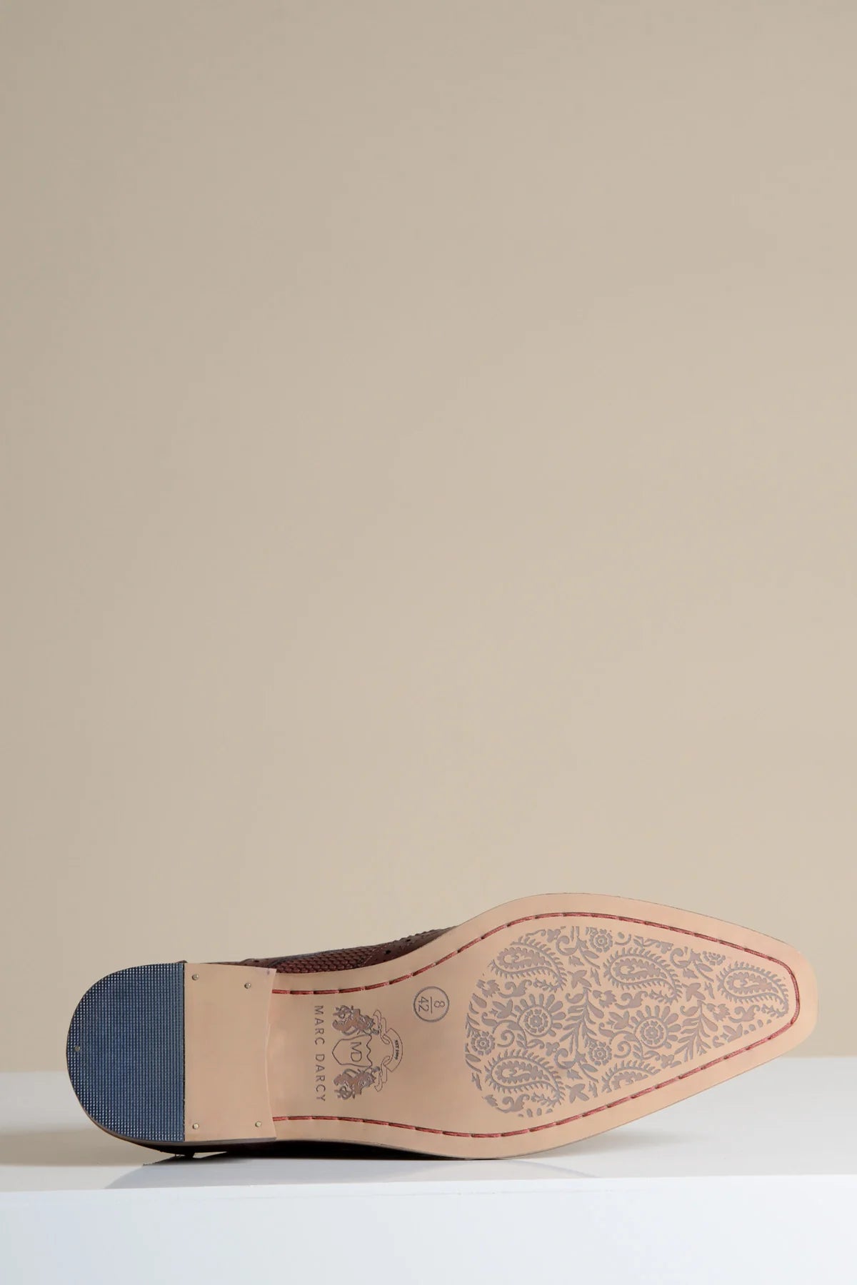 Brandon - Bordeaux Burgundy Leather Wingtip Brogue Shoe