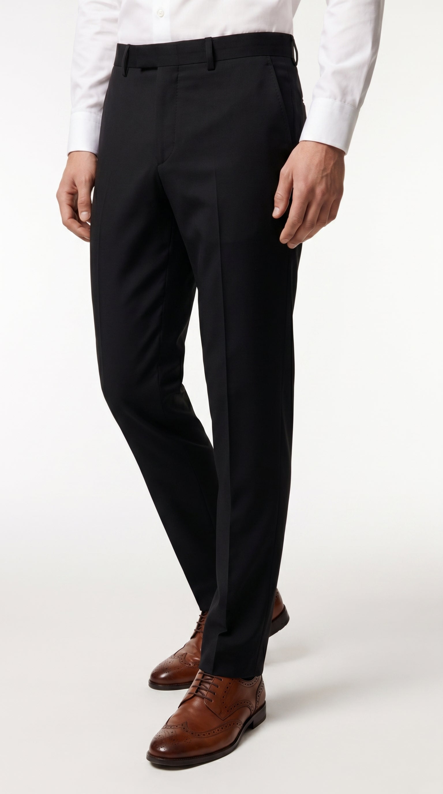 Mayfair - Black Textured Two-Piece Suit