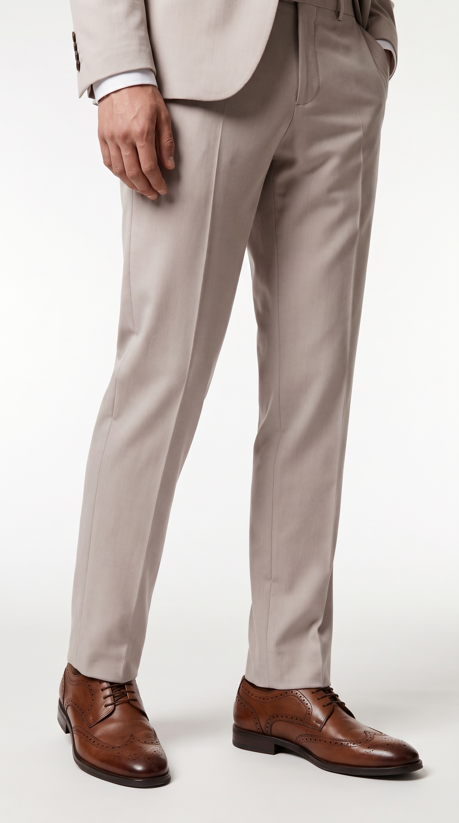 Mayfair - Stone Textured Two-Piece Suit
