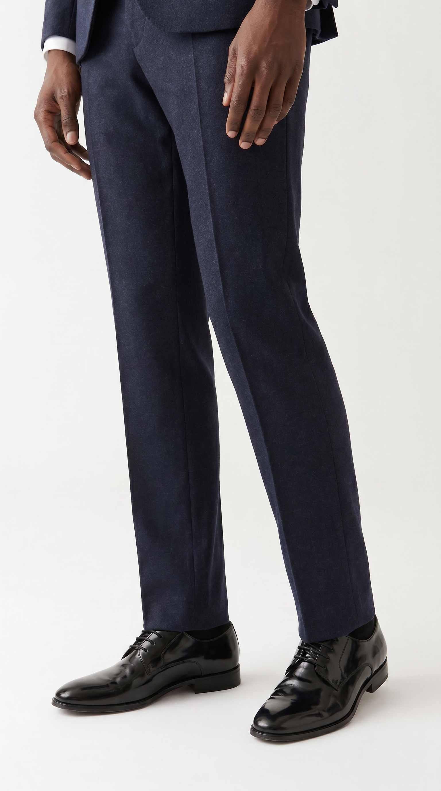 Oscar - Navy Tweed Two-Piece Suit