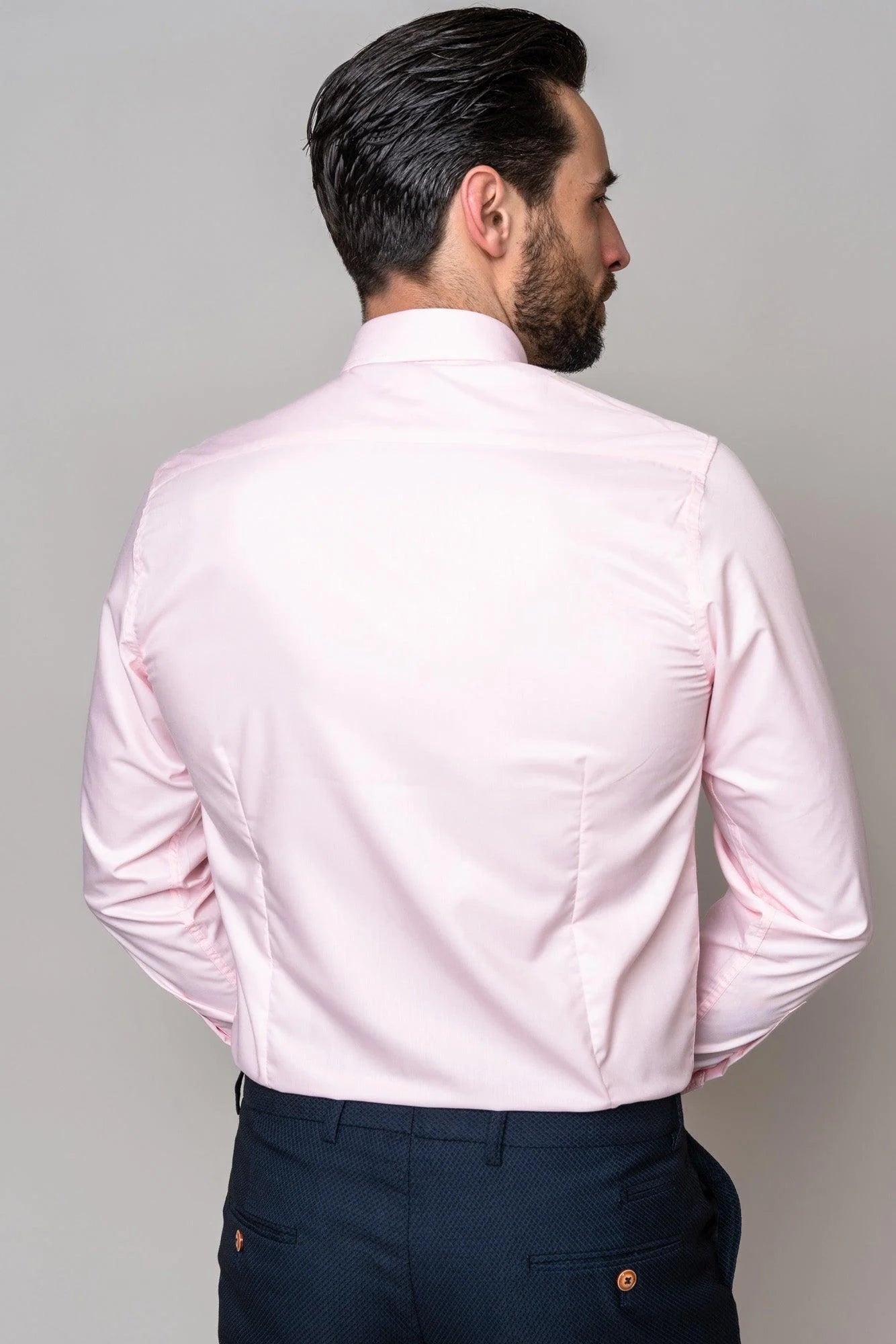 Carter - Pink Long Sleeve Shirt
