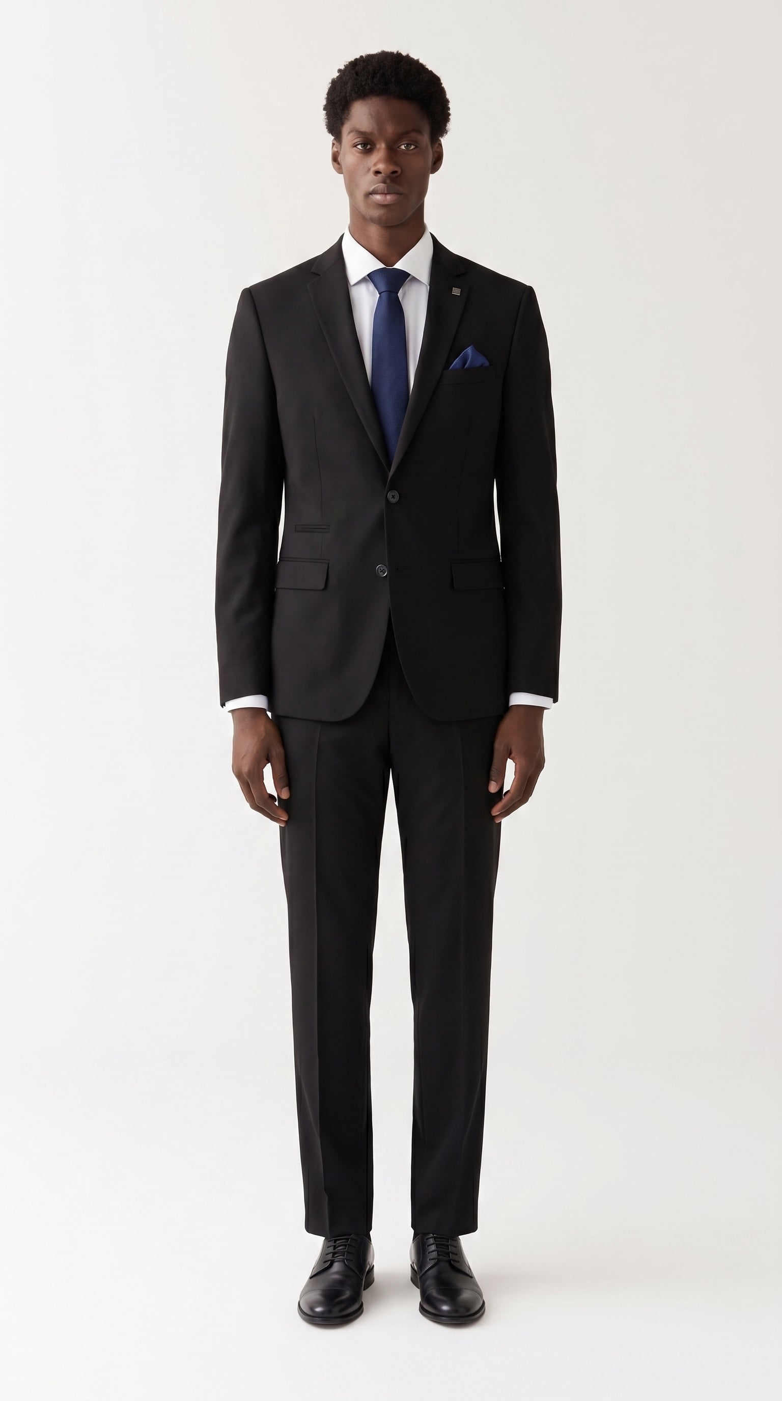 Parker - Black Two-Piece Prom Suit