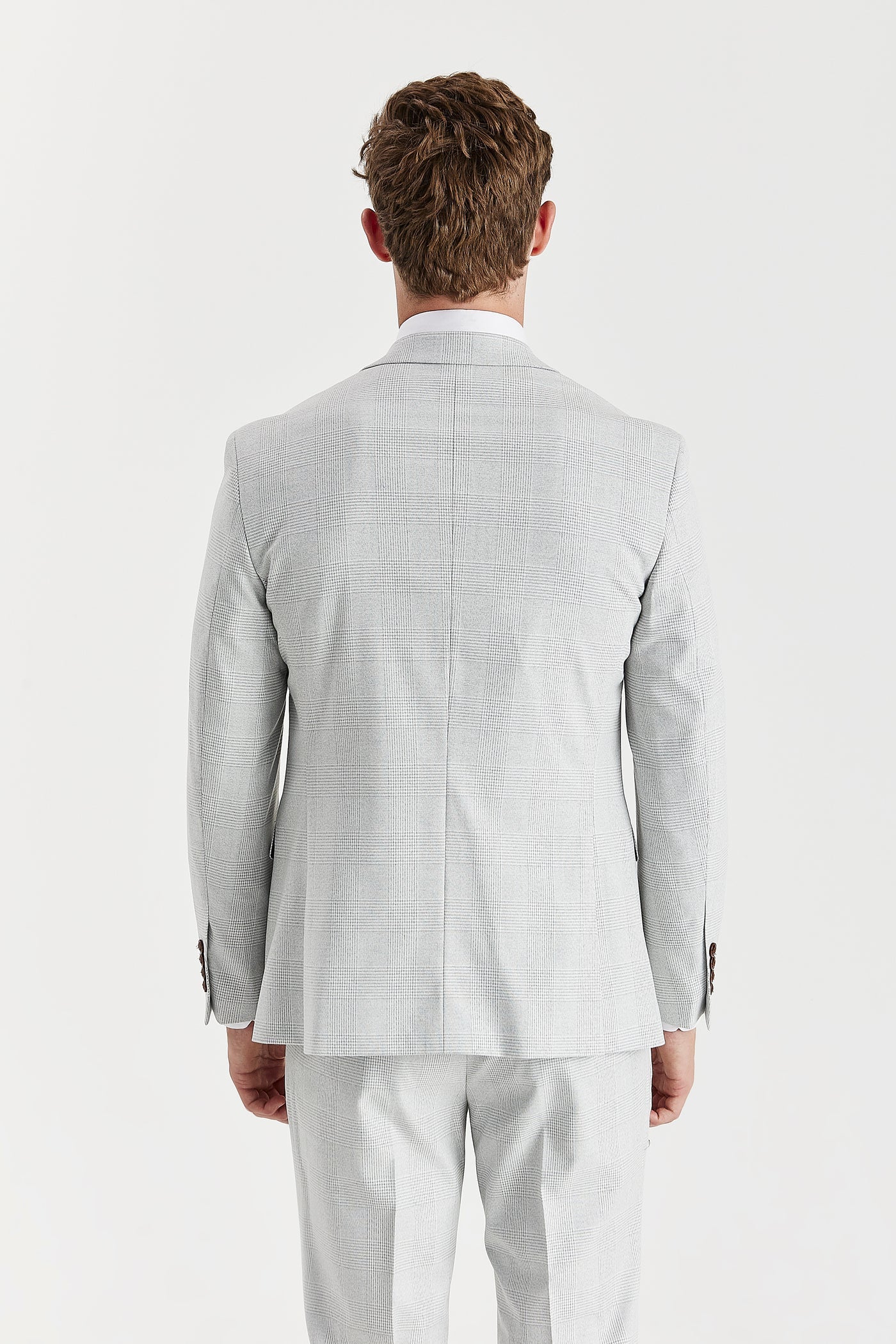 Mark - Stone Check Blazer