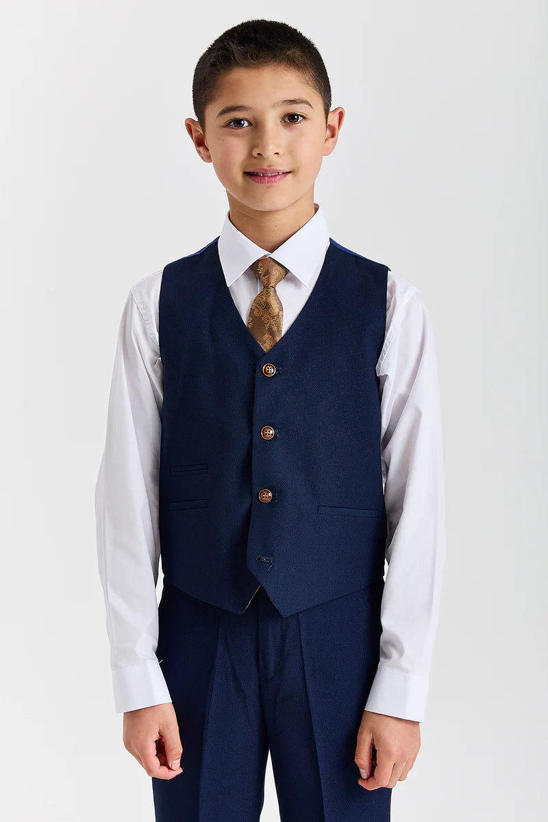 Device - Boy's Mayfair Navy Three Piece Suit Device