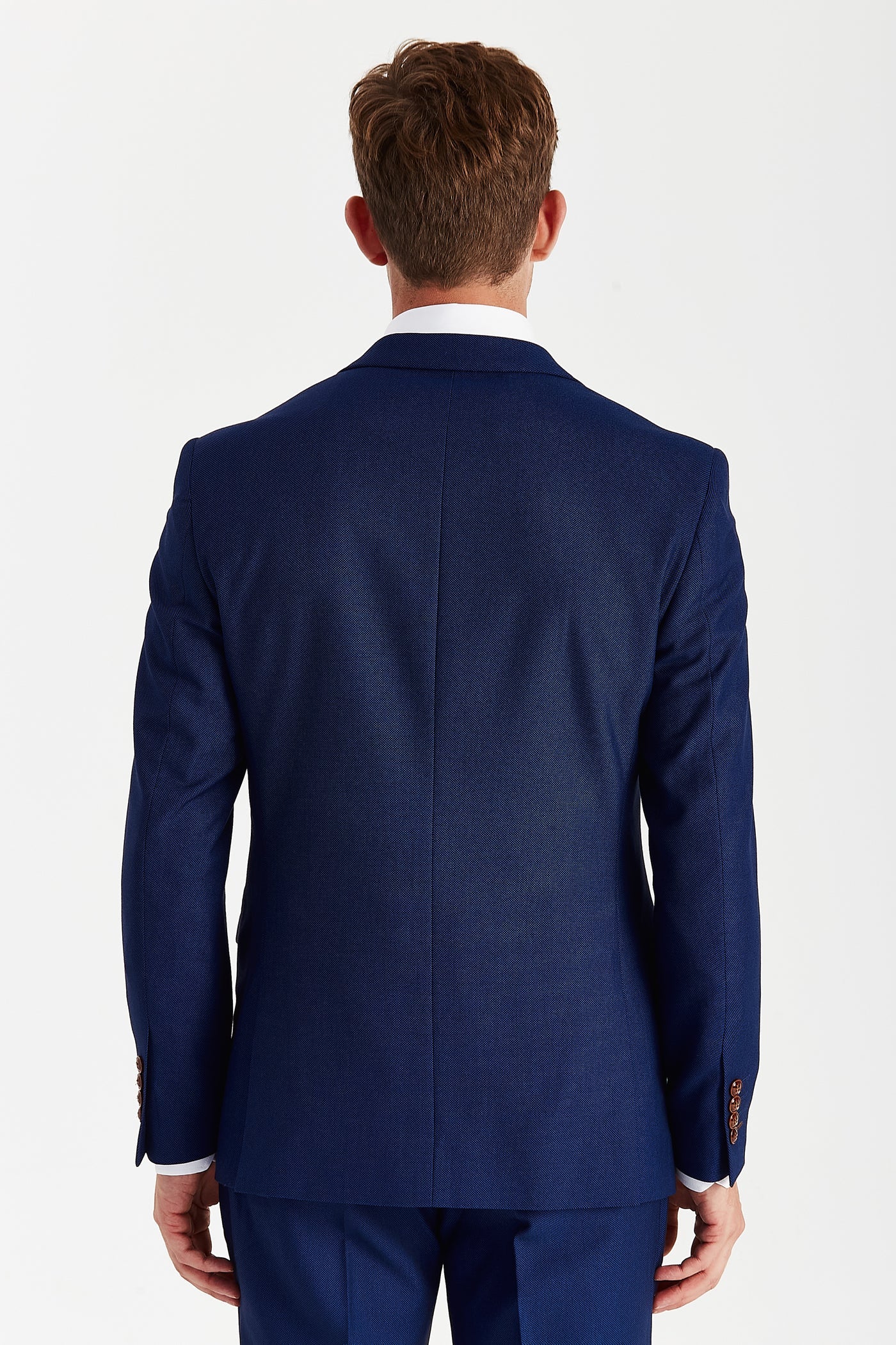 Mayfair - Blue Textured Blazer