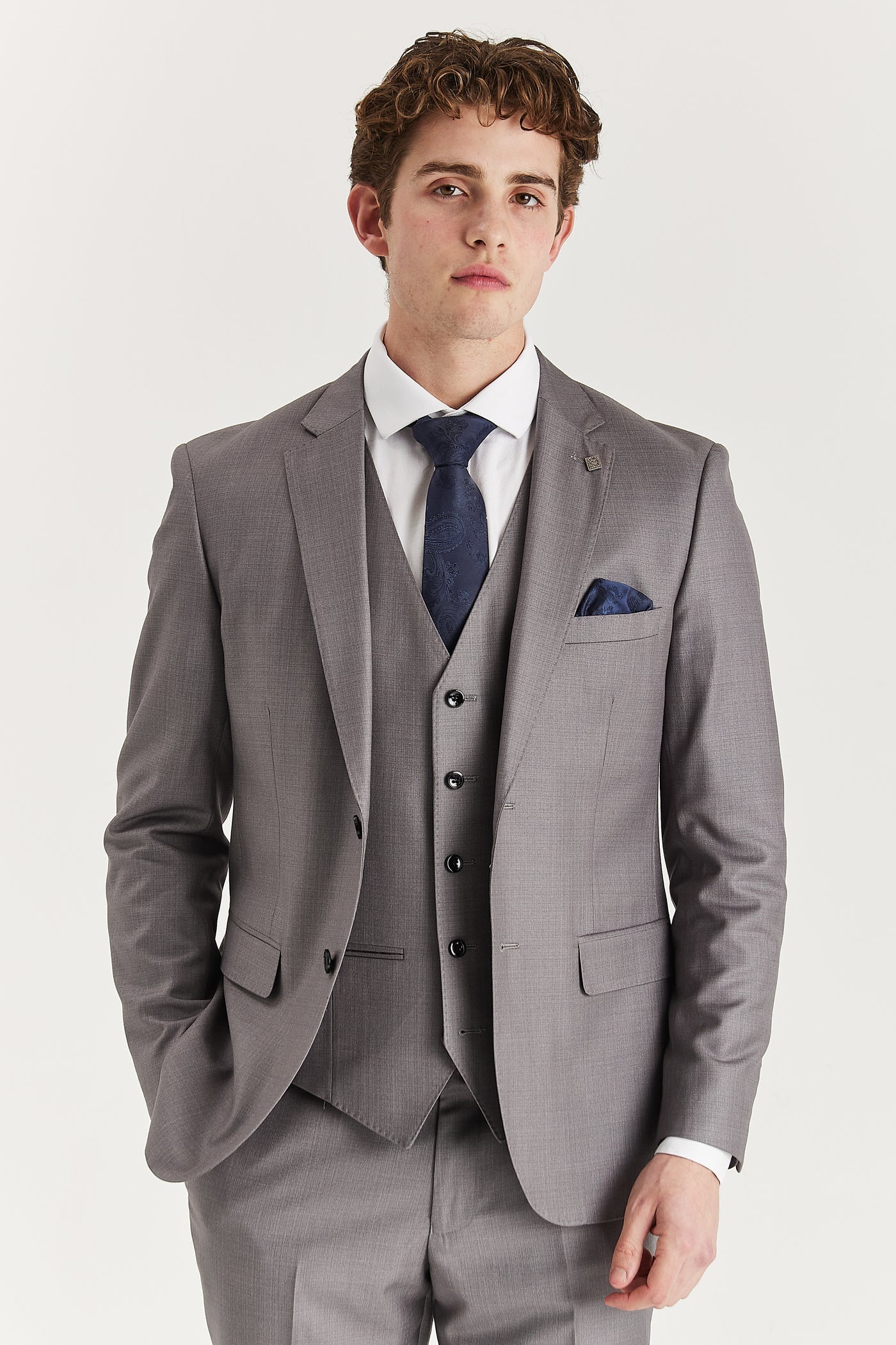 Edward - Men's Grey Blazer