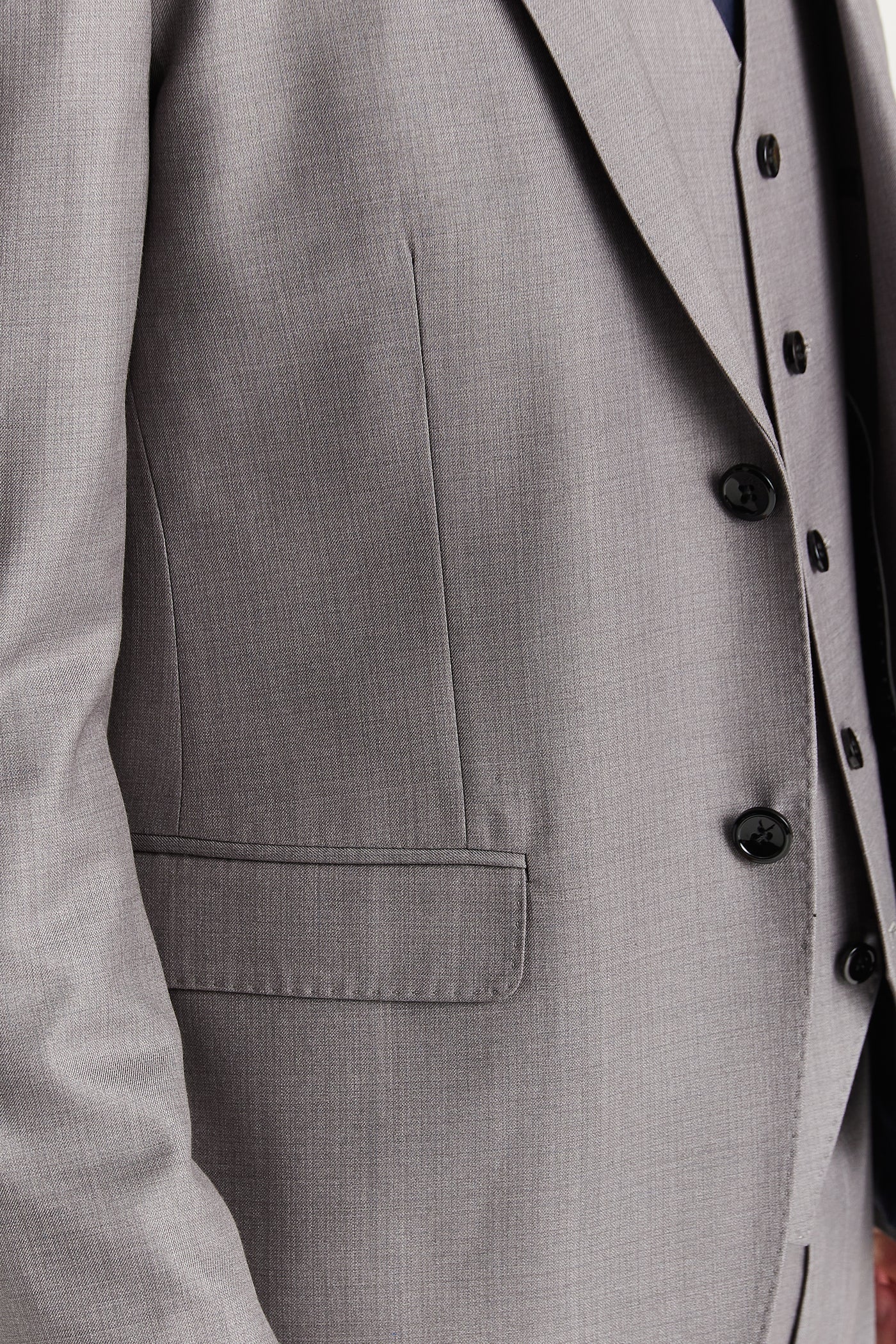 Edward - Grey Three Piece Suit