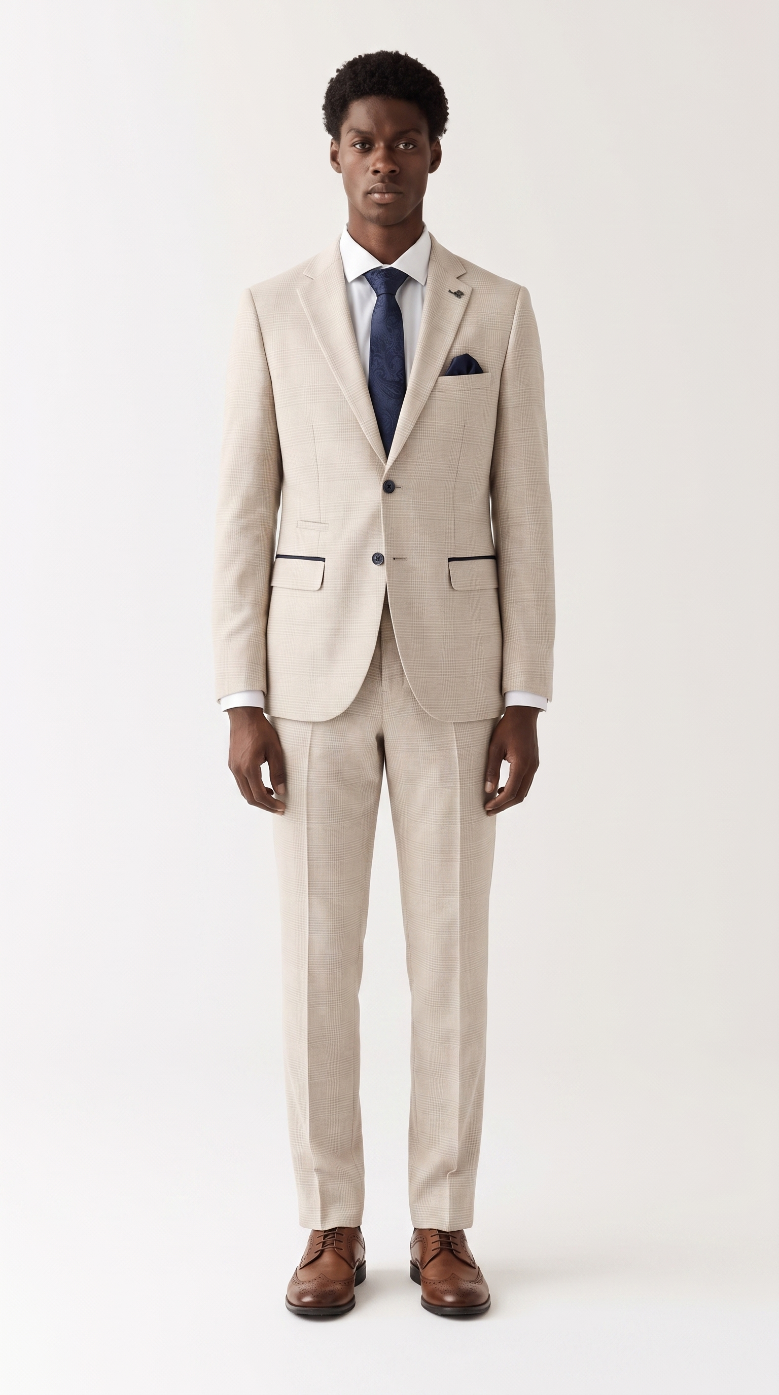 Regent Cream Two-Piece Suit