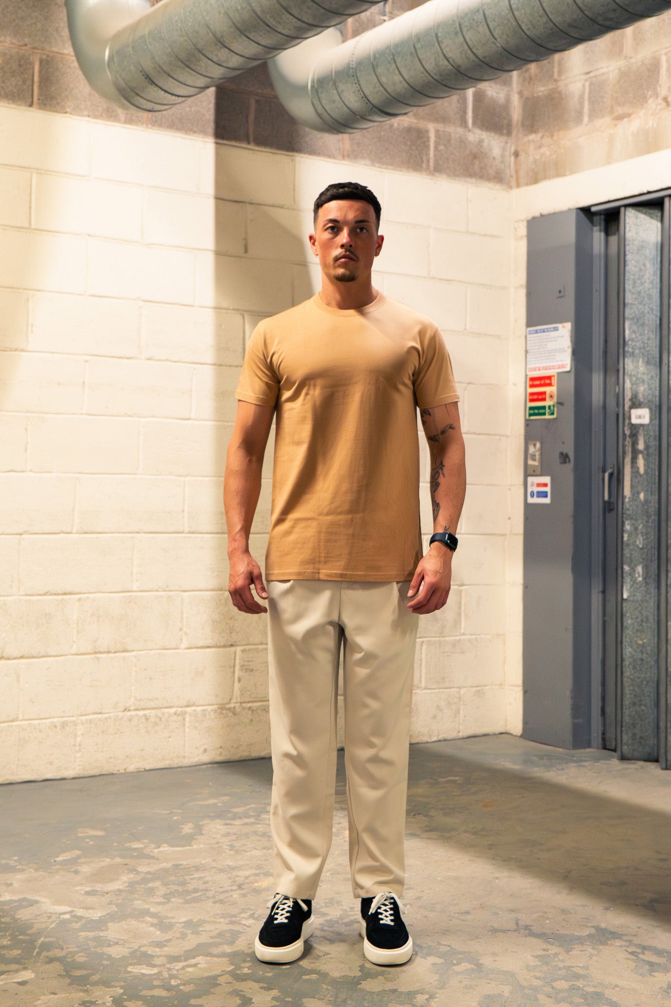 Premium Blank Tee - Camel