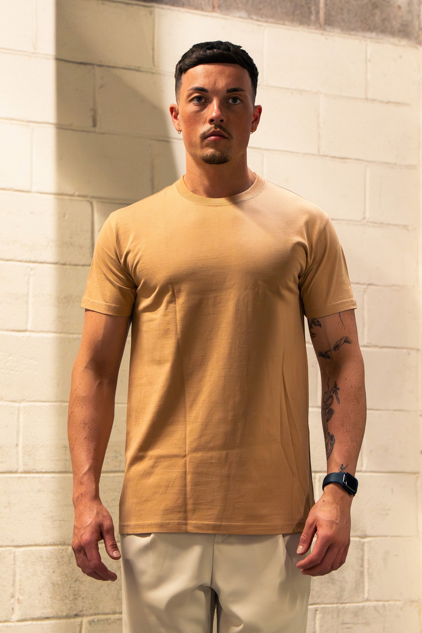 Premium Blank Tee - Camel
