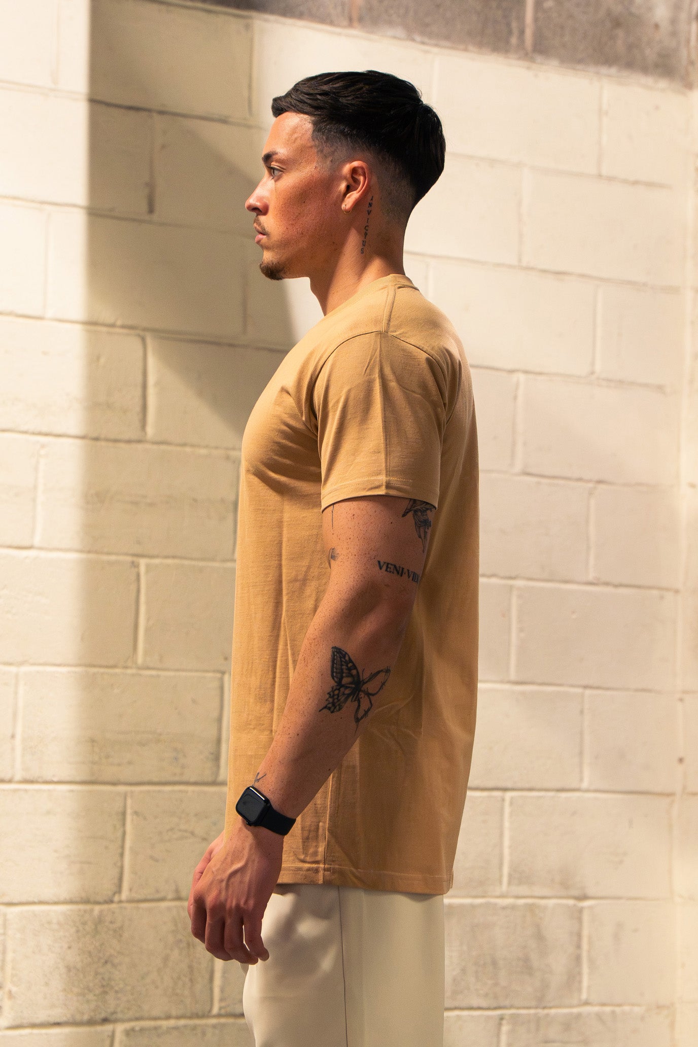 Premium Blank Tee - Camel