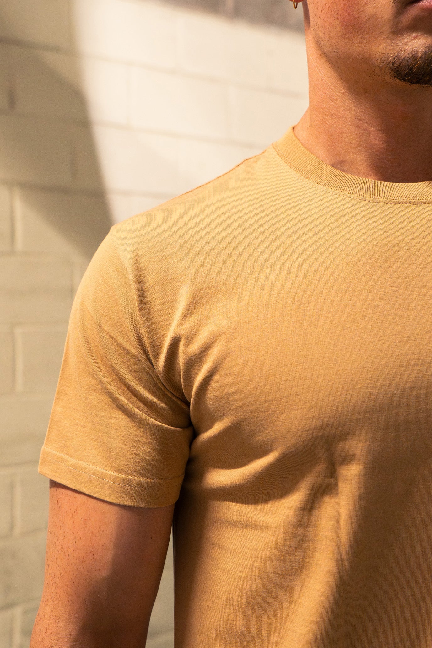 Premium Blank Tee - Camel