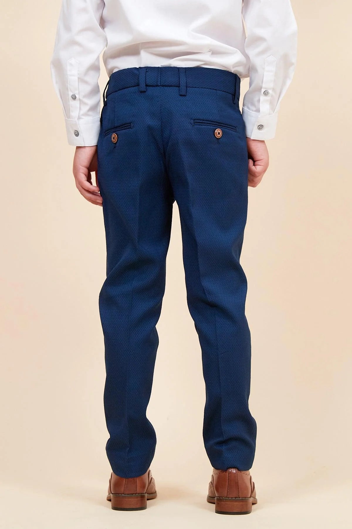 Max - Childrens Royal Blue Three Piece Suit