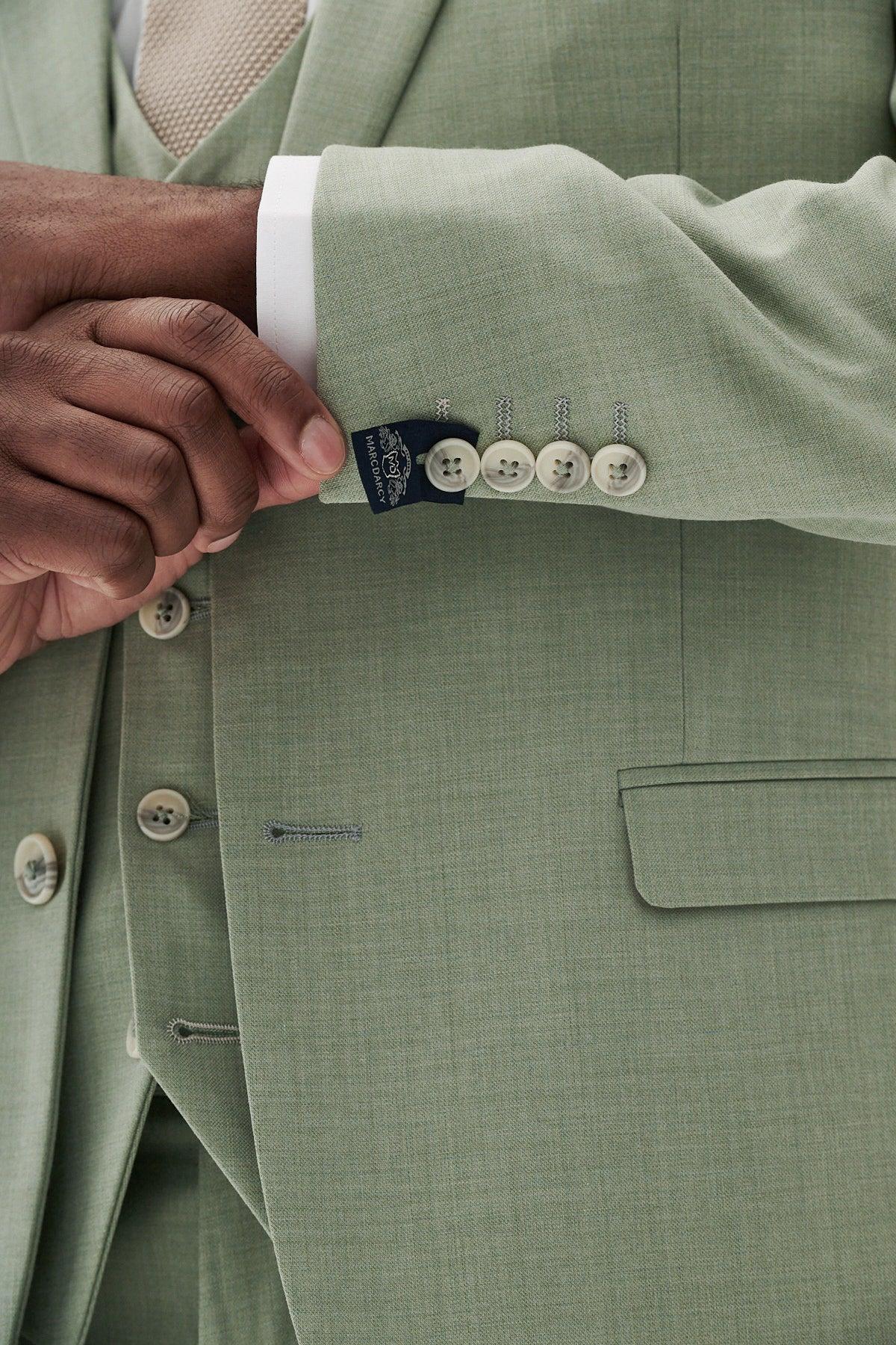 Finley - Moss Green Three Piece Suit