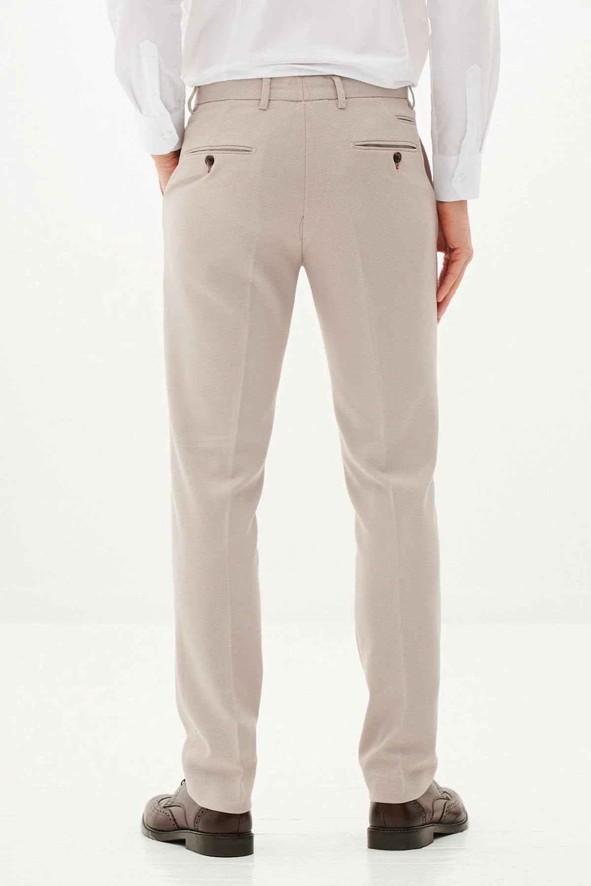 HM5 - Stone Tailored Trousers