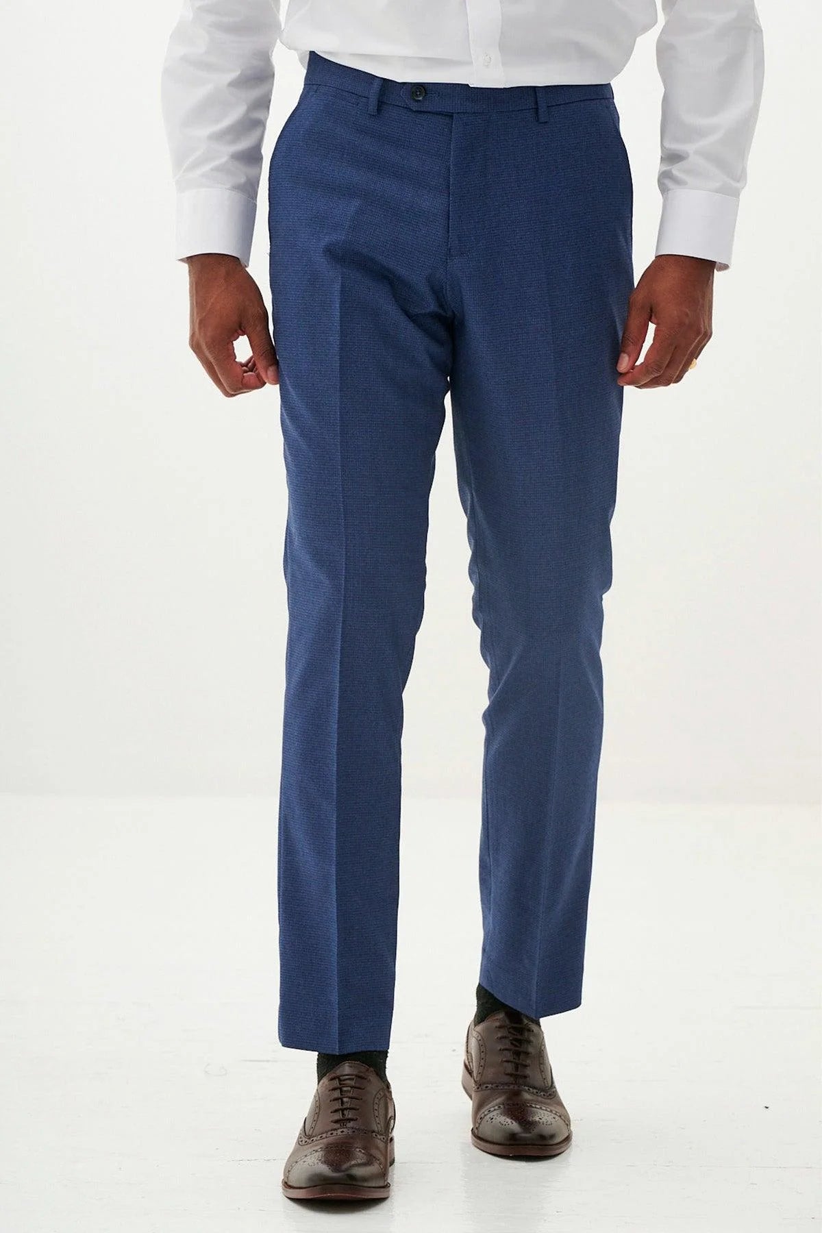 Ashley - Navy Blue Trousers