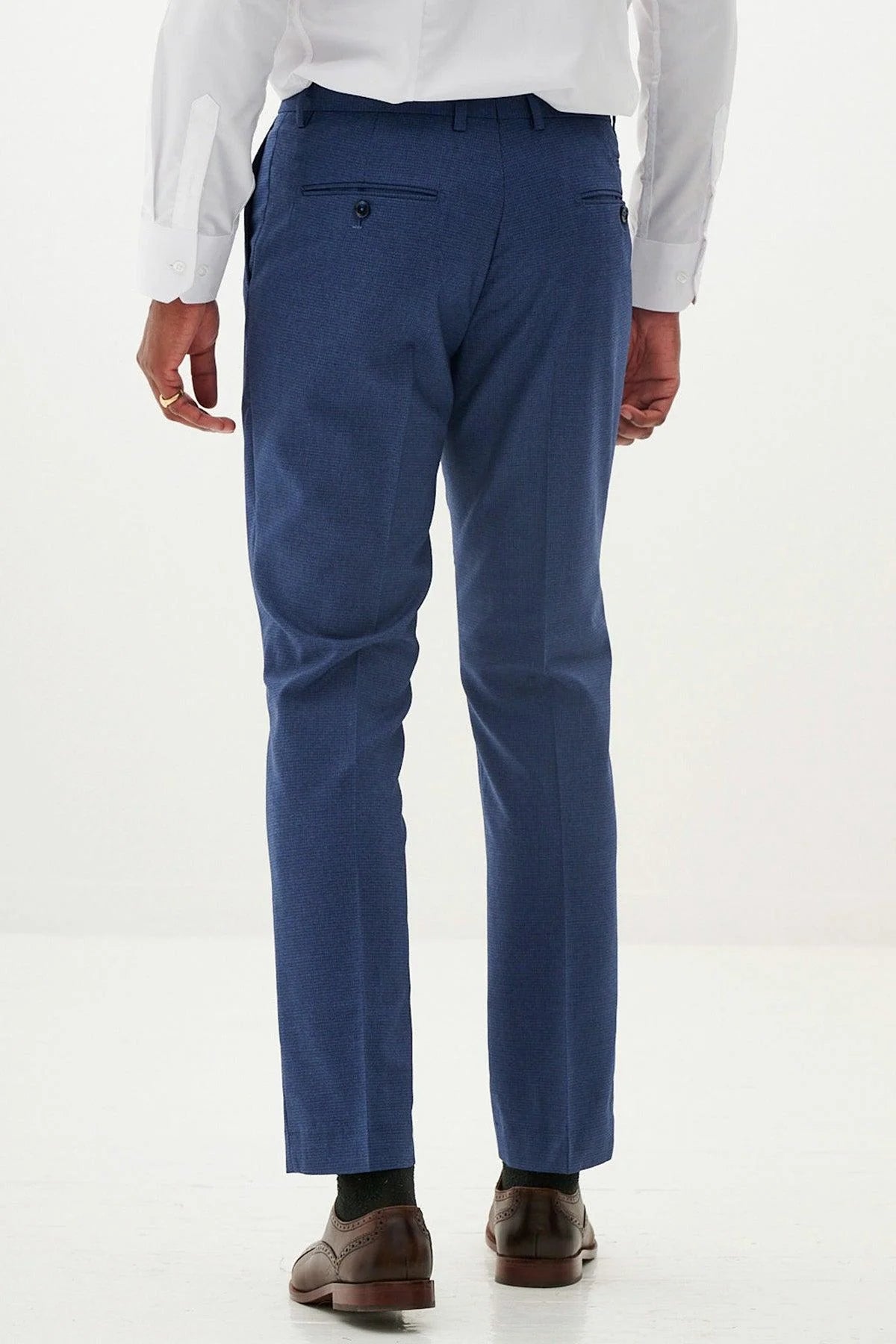 Ashley - Navy Blue Trousers
