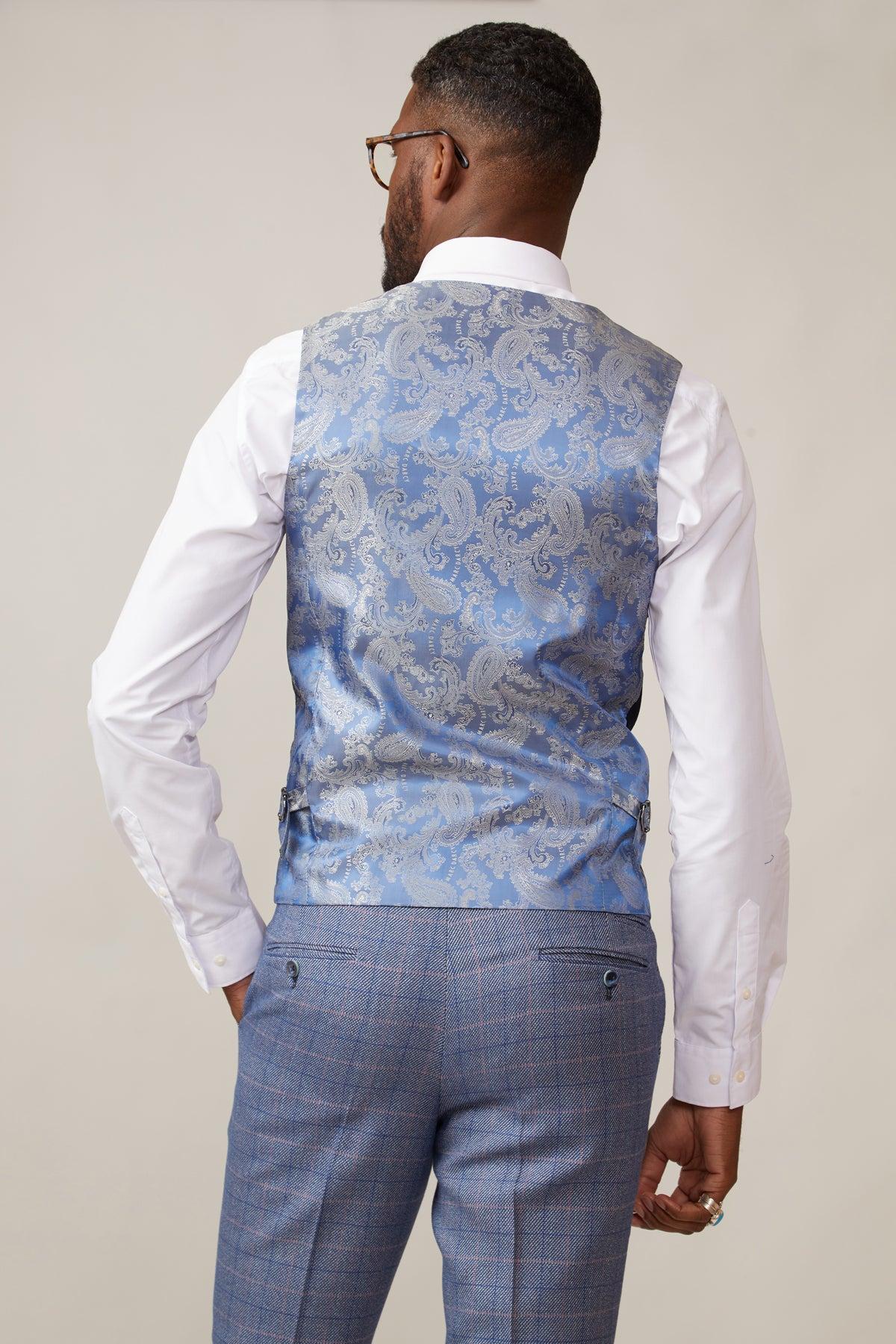 Kelvin Navy Single Breasted Waistcoat