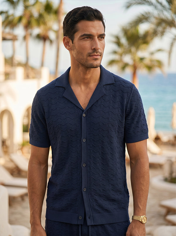 Esquire Short Set – Navy