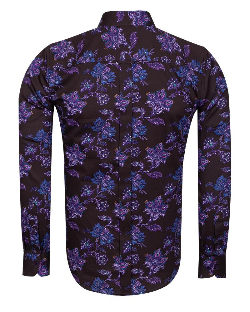 Paisley Floral Print Pure Cotton Shirt