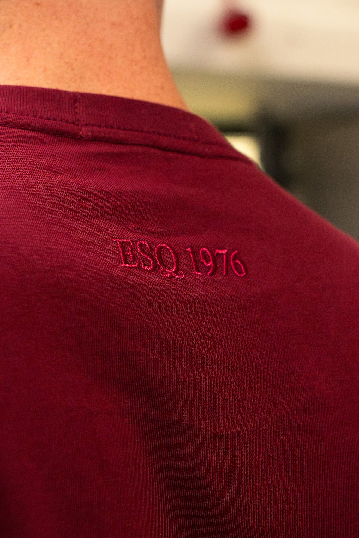 Premium Blank Tee - Burgundy