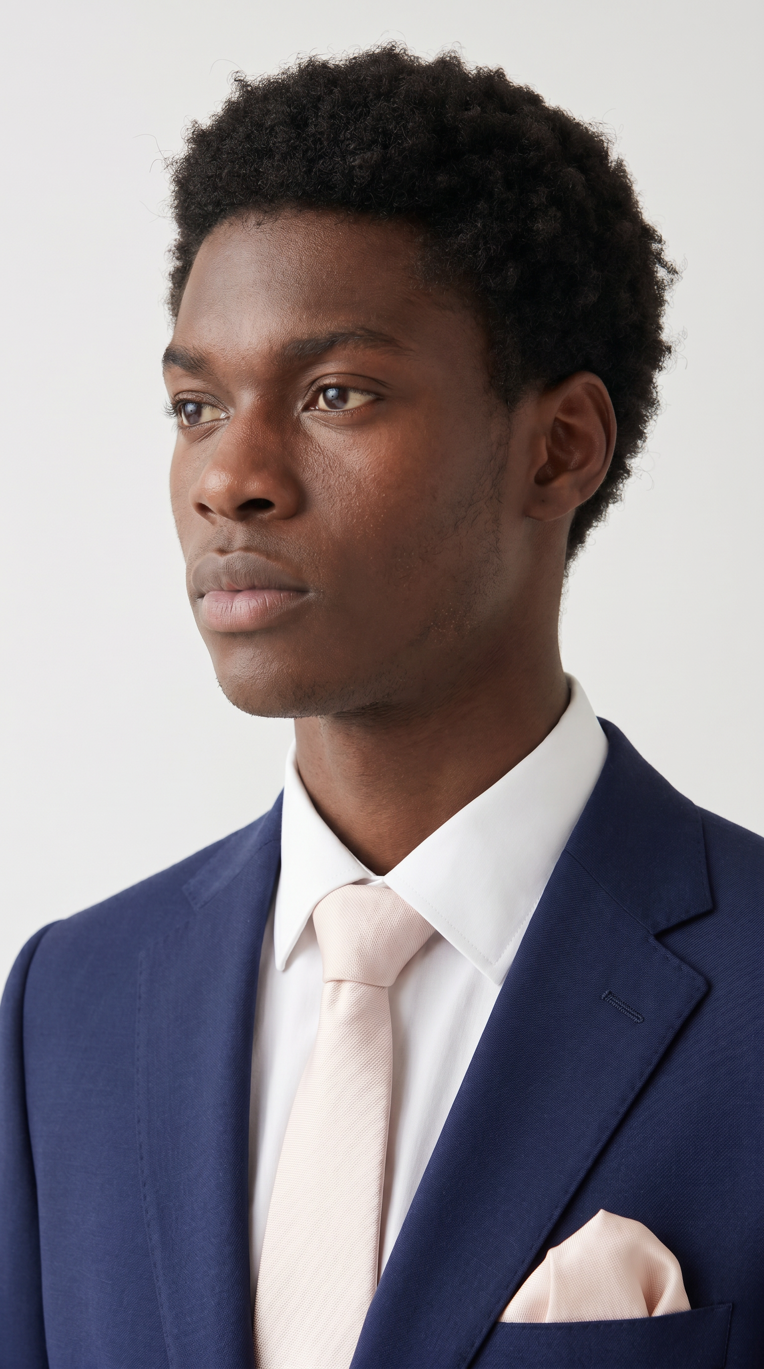 Belmont Navy Tweed Two-Piece Suit