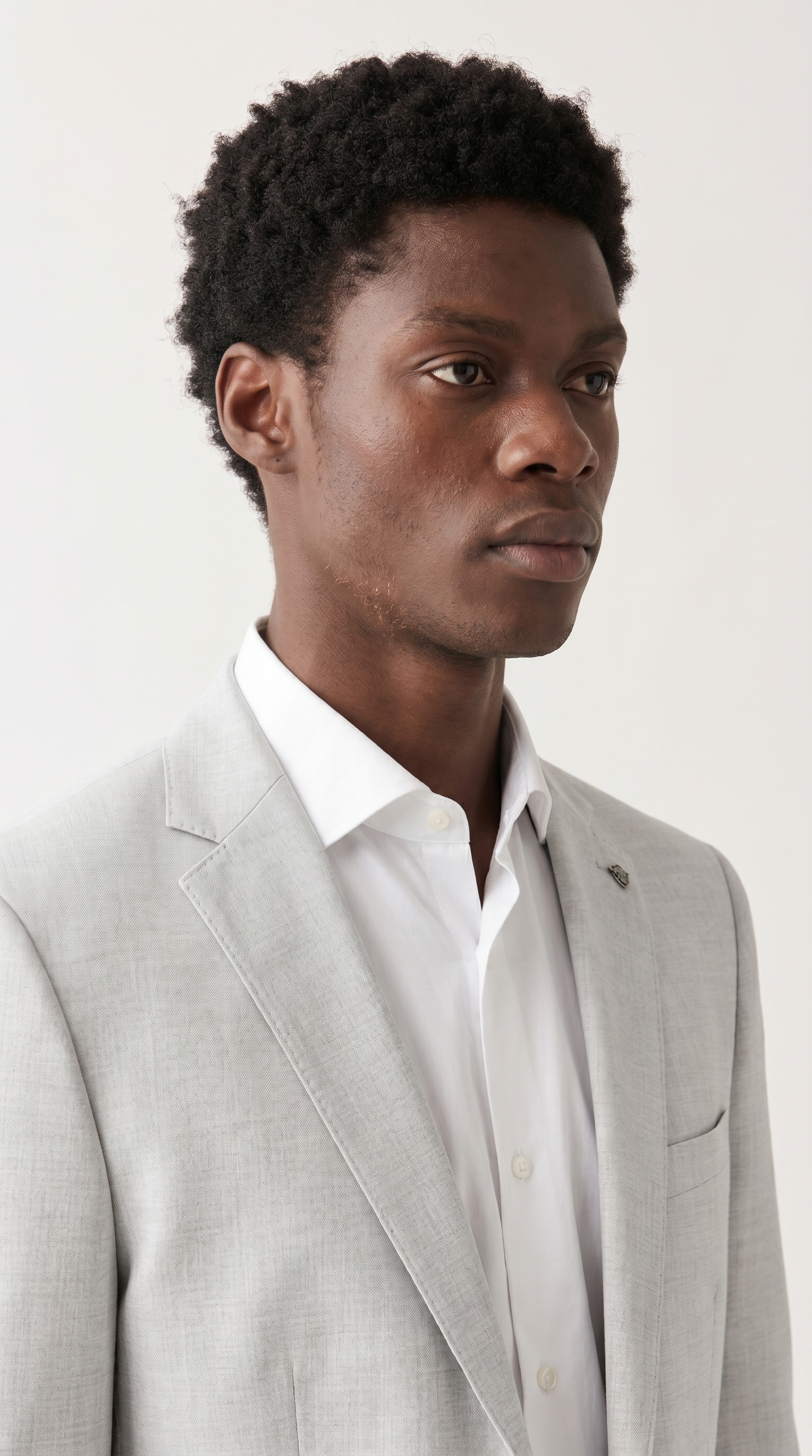 Belmont - Silver Two Piece Suit