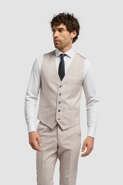 Caridi - Beige Waistcoat