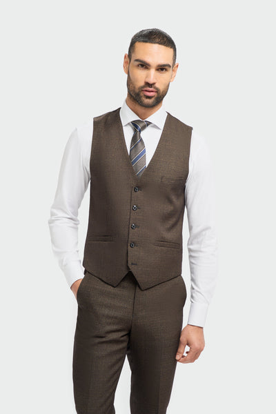 Caridi - Brown Waistcoat