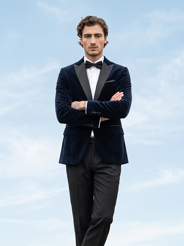Rosa - Navy Slim Fit Blazer