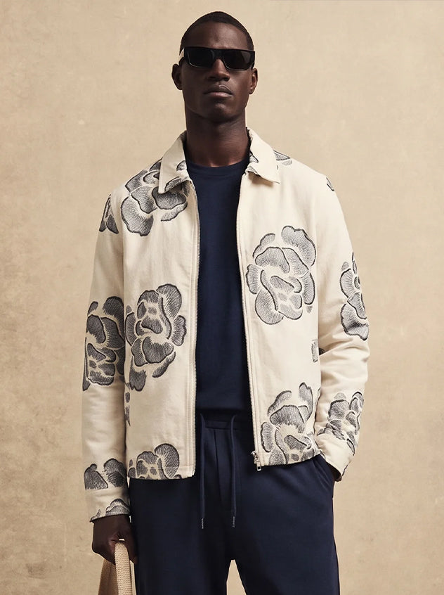 Esquire SS26 Light Weight Jacket (Beige/Black)