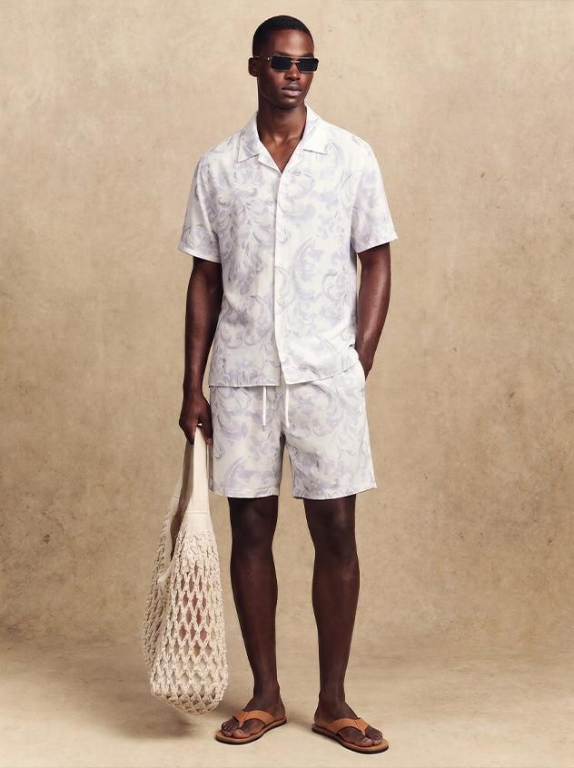 Esquire SS26 Twin set - White