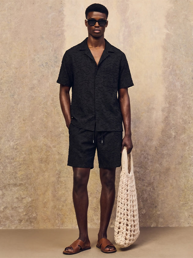 Esquire SS26 Twin set black